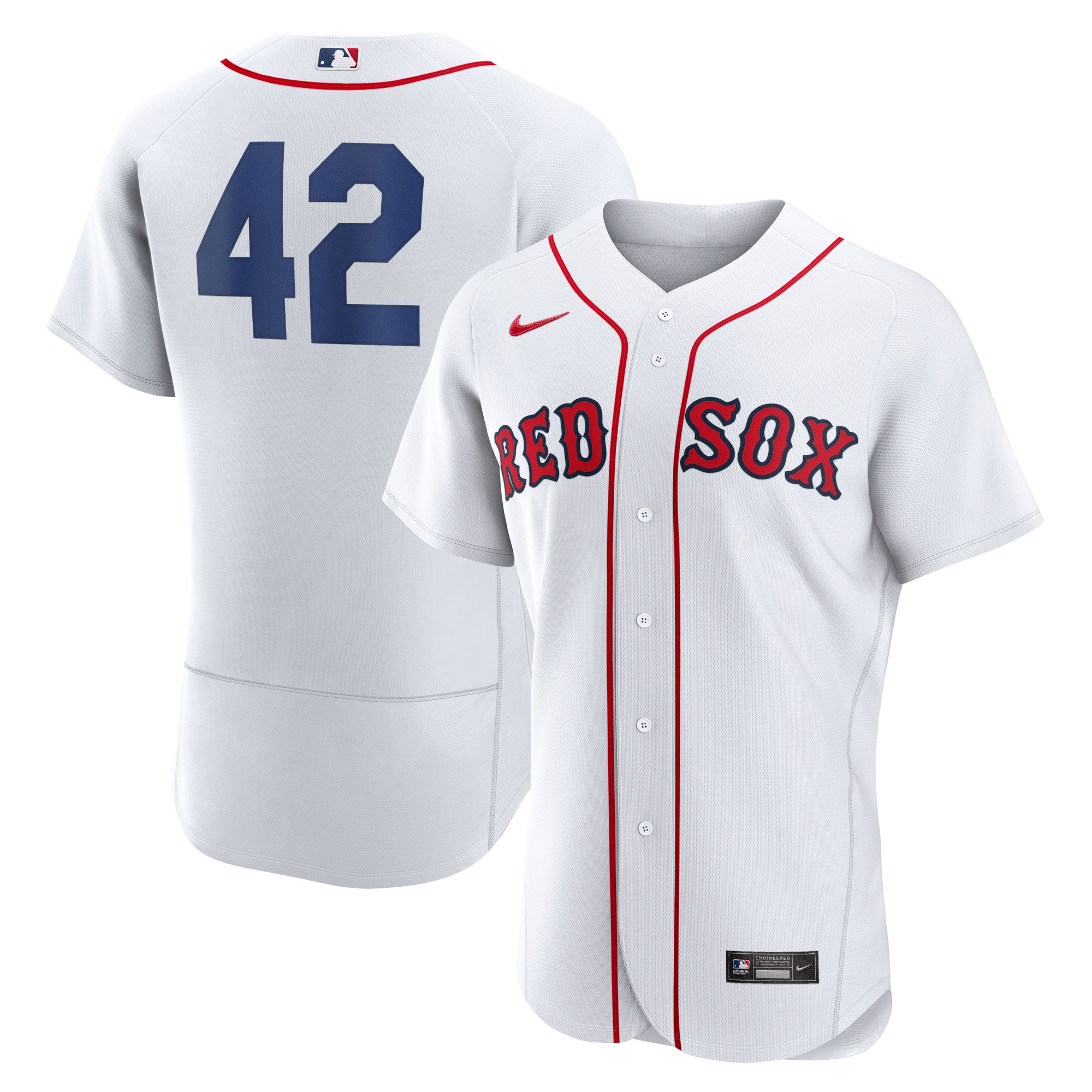 Boston Red Sox White 2023 Jackie Robinson Day MLB Jersey Men's