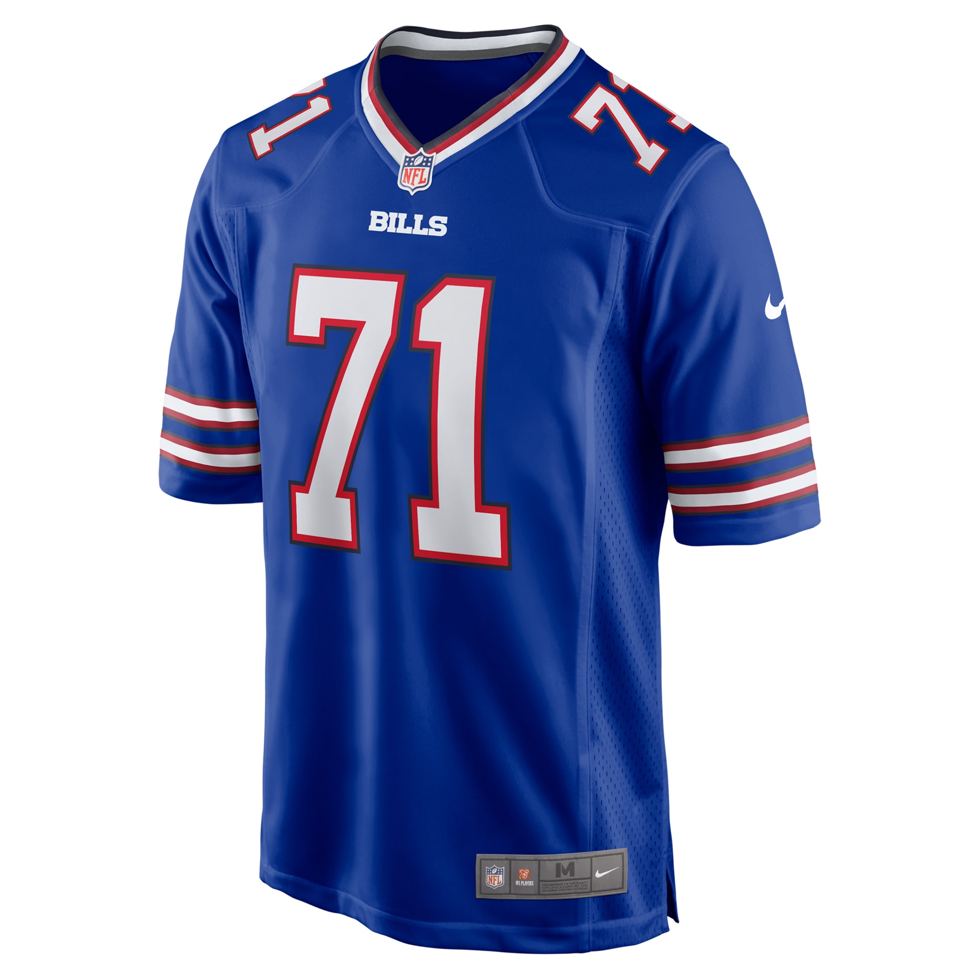 Buffalo Bills Quinton Jefferson Royal Game NFL Jersey Men's