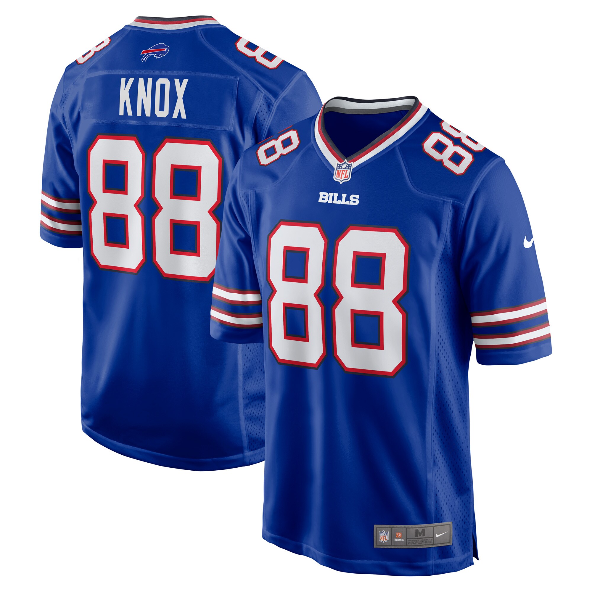 Buffalo Bills Dawson Knox Royal Game Player NFL Jersey Men's