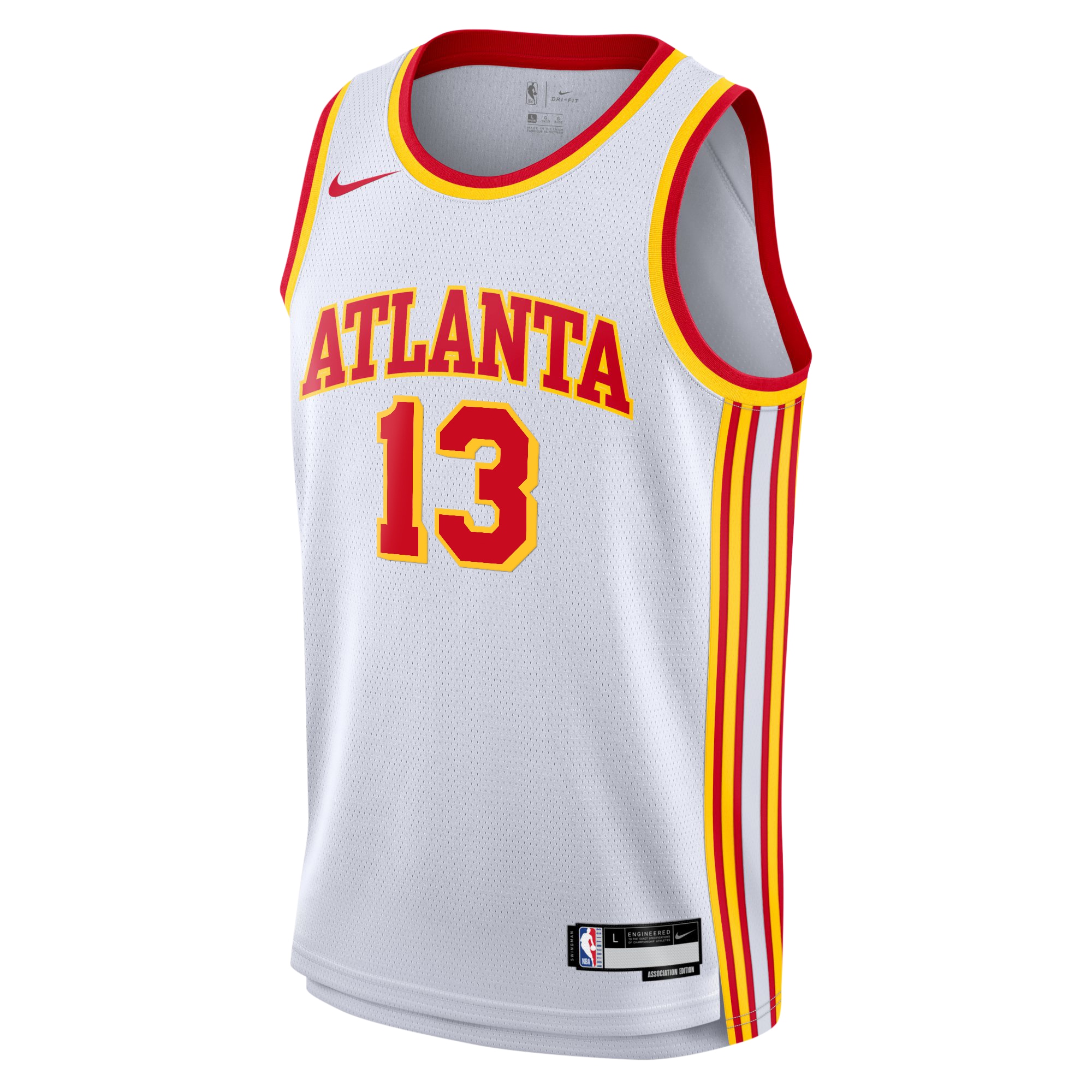 Atlanta Hawks Association Swingman White Bogdan Bogdanovi NBA Jersey Youth