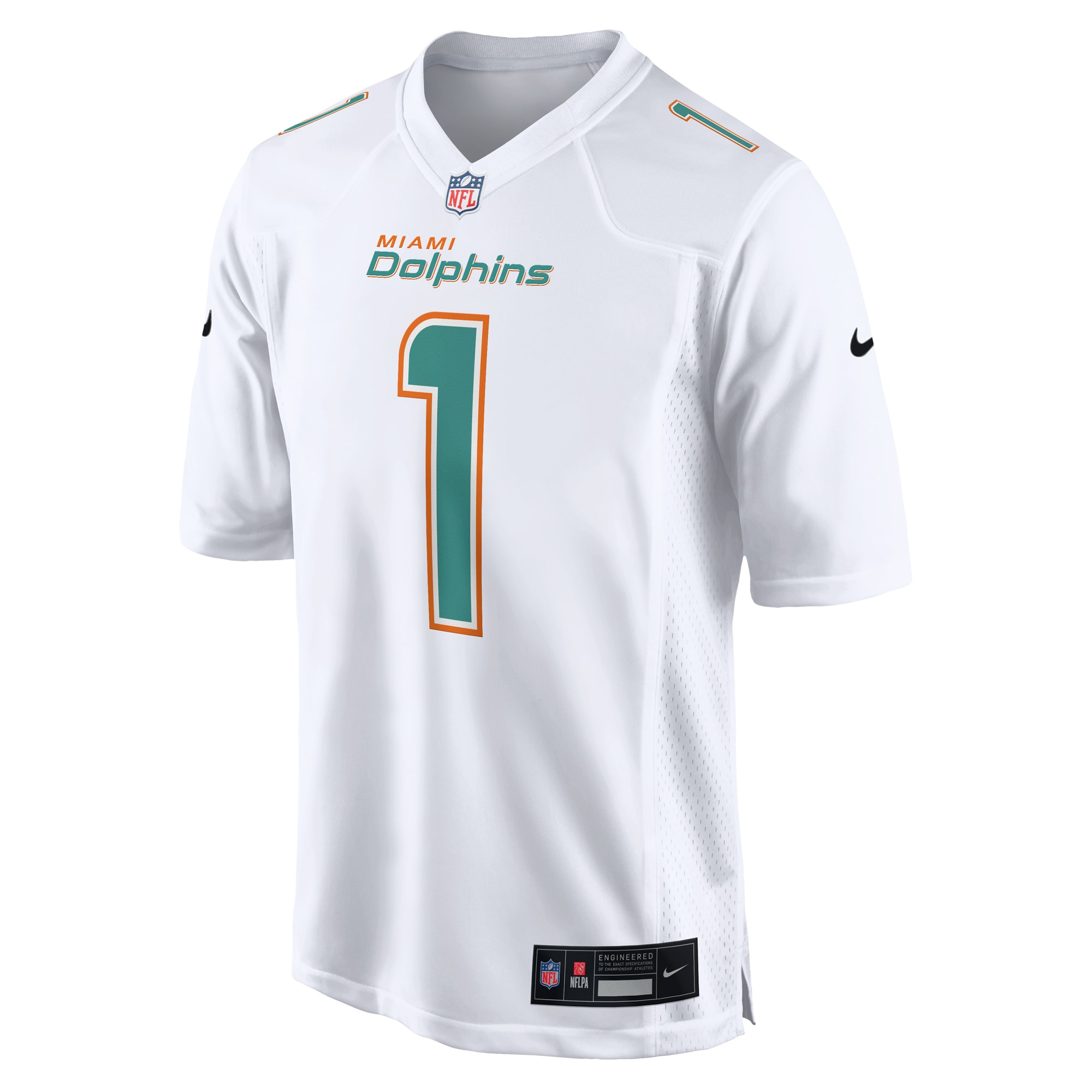 Miami Dolphins Tua Tagovailoa White Fashion Game NFL Jersey Men's