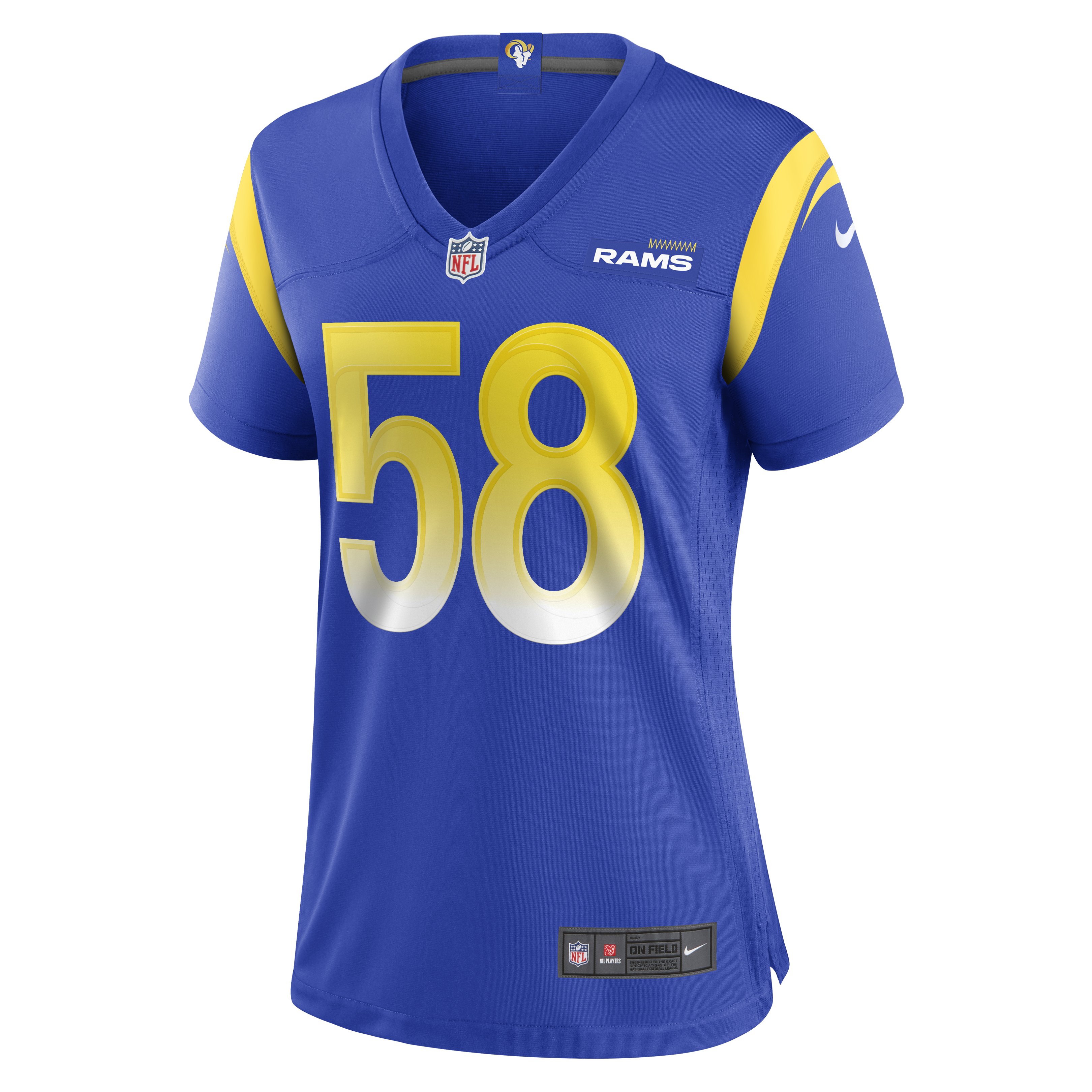 Los Angeles Rams DeAndre Square Royal Game NFL Jersey Women's