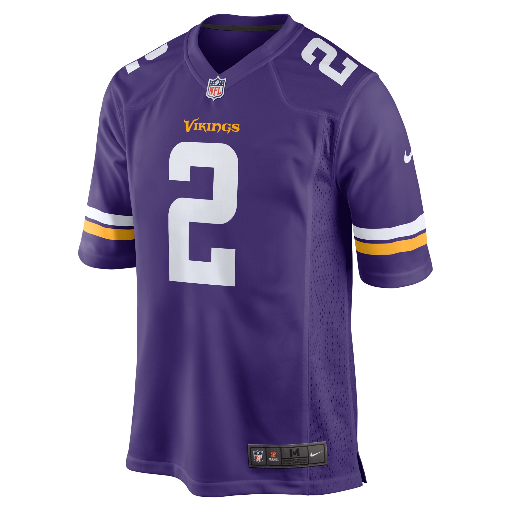 Minnesota Vikings Stephon Gilmore Purple Game NFL Jersey Men's