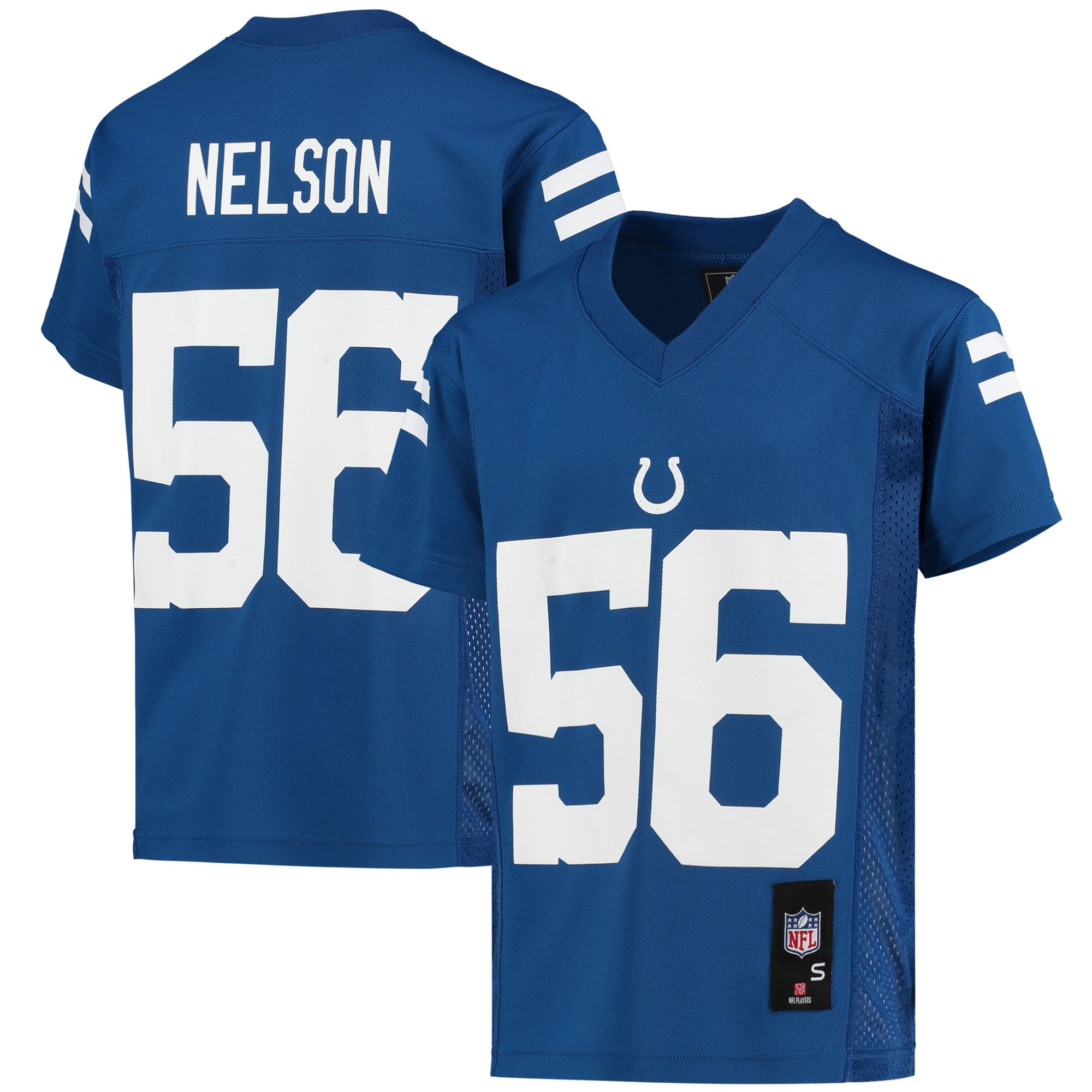 Indianapolis Colts Quenton Nelson Royal Player NFL Jersey Youth