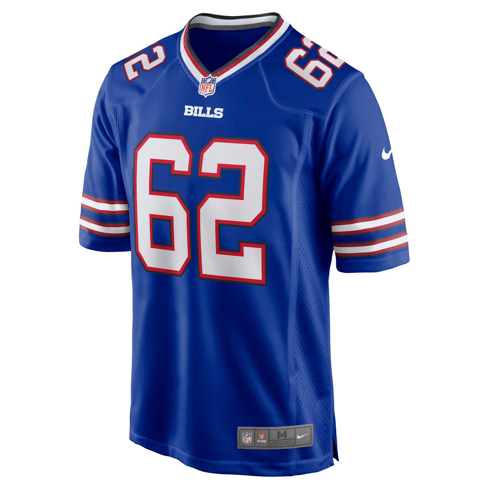 Buffalo Bills Sedrick Van Pran-Granger Royal Game NFL Jersey Men's