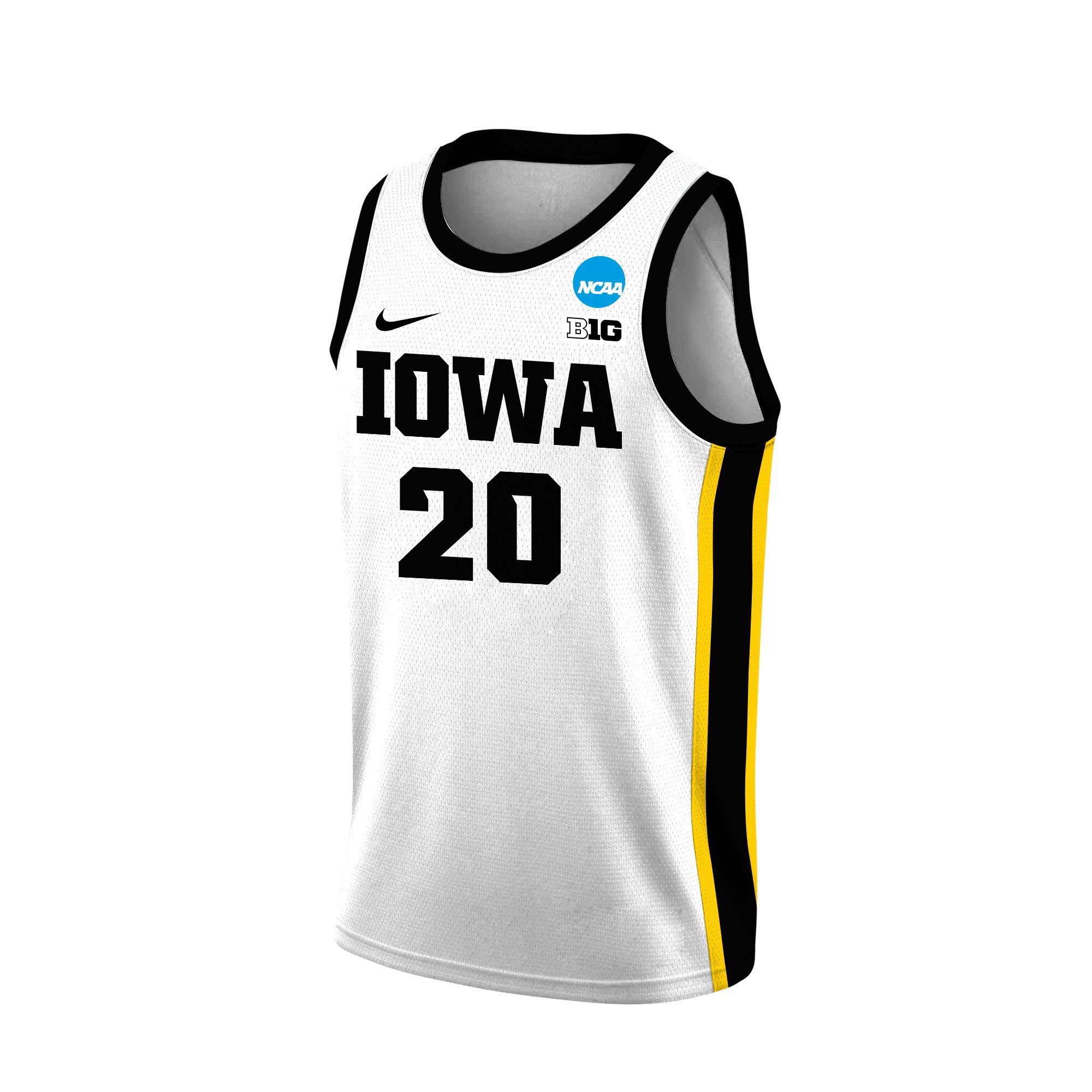 Kate Martin 20 Iowa Hawkeyes 2024 White Unisex NCAA Jersey Unisex