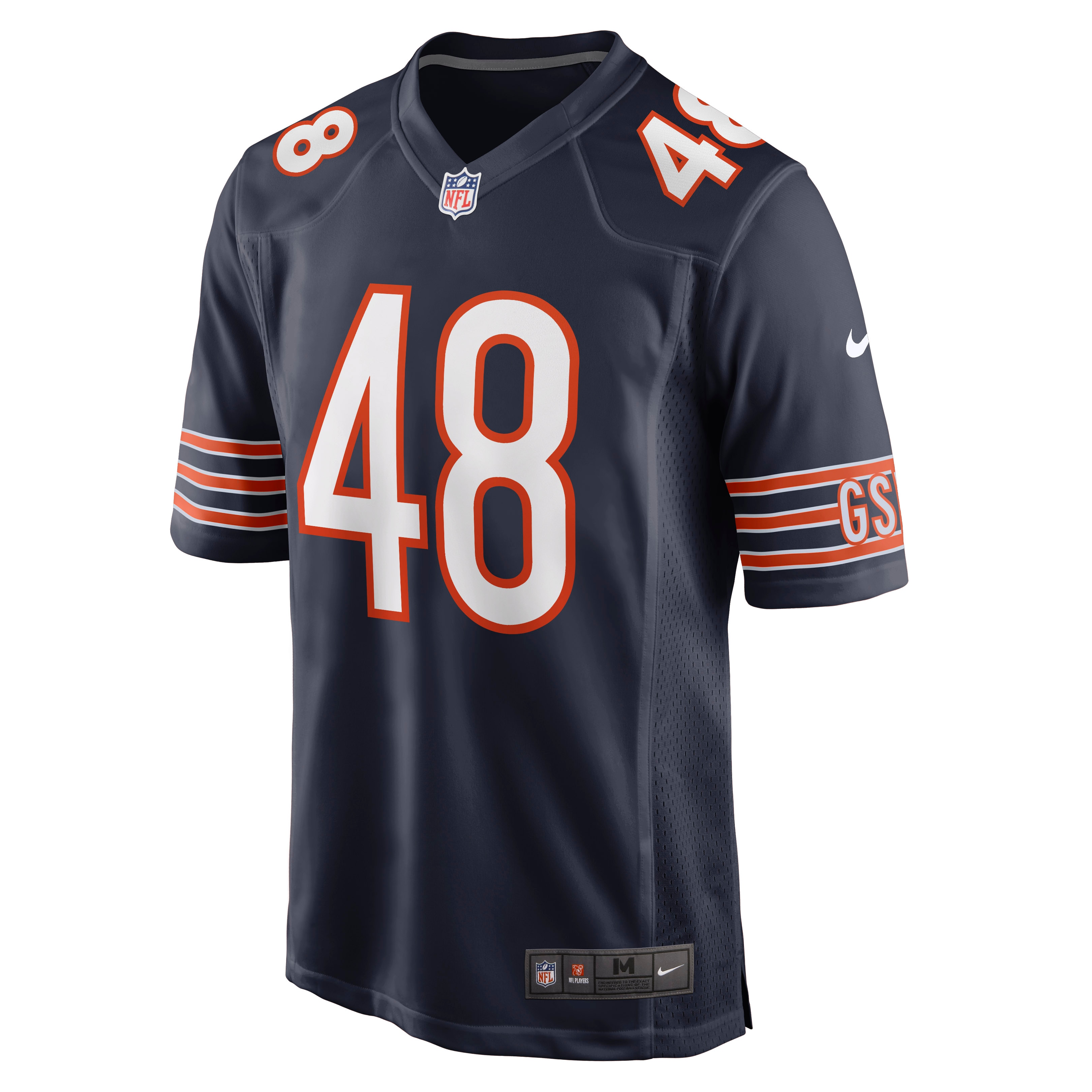 Chicago Bears Patrick Scales Navy Game NFL Jersey Men's