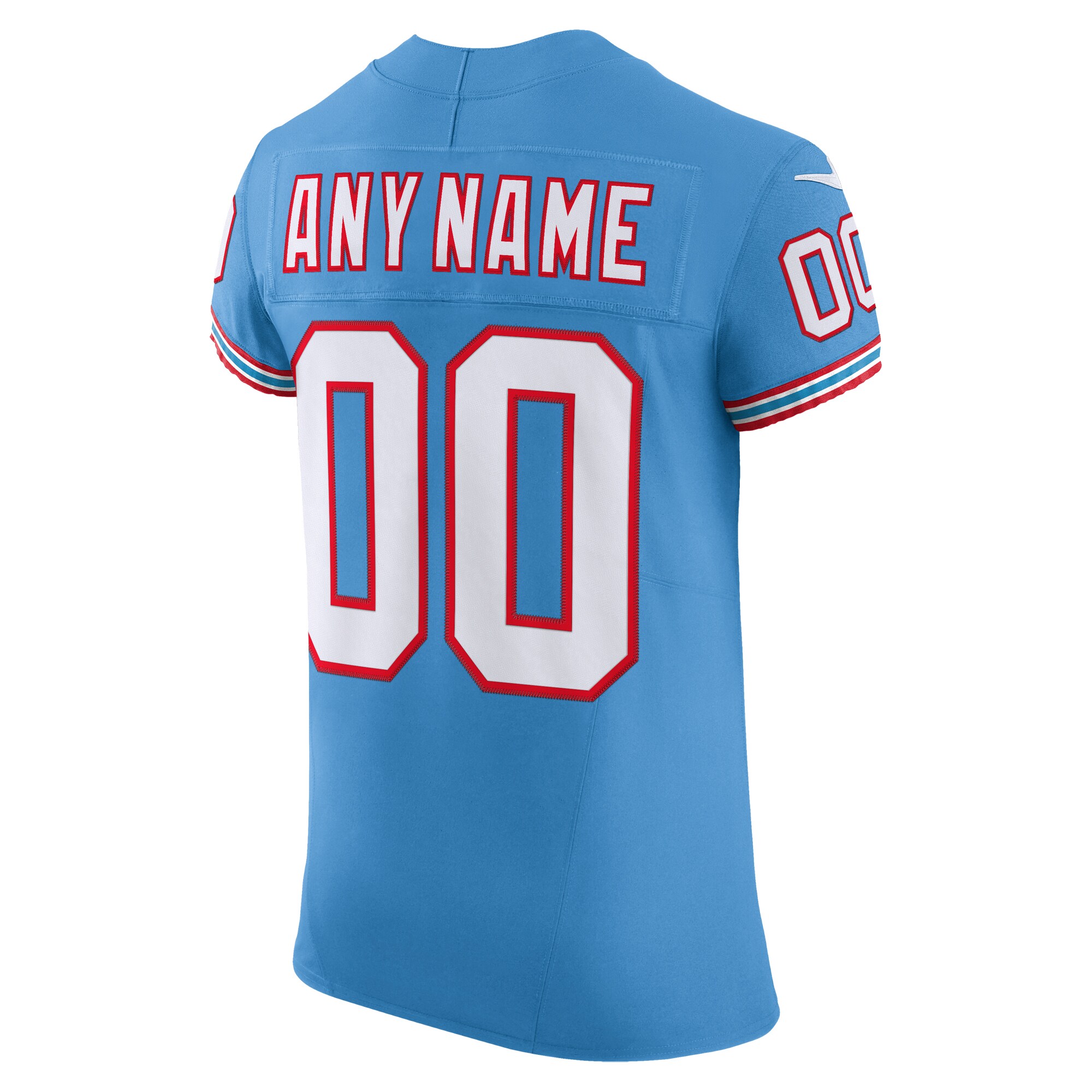 Tennessee Titans Light Blue Vapor F.U.S.E. Elite Custom NFL Jersey Men's