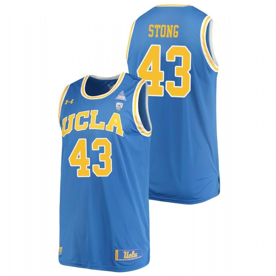 Russell Stong UCLA Bruins Blue College Performance NCAA Jersey Men's