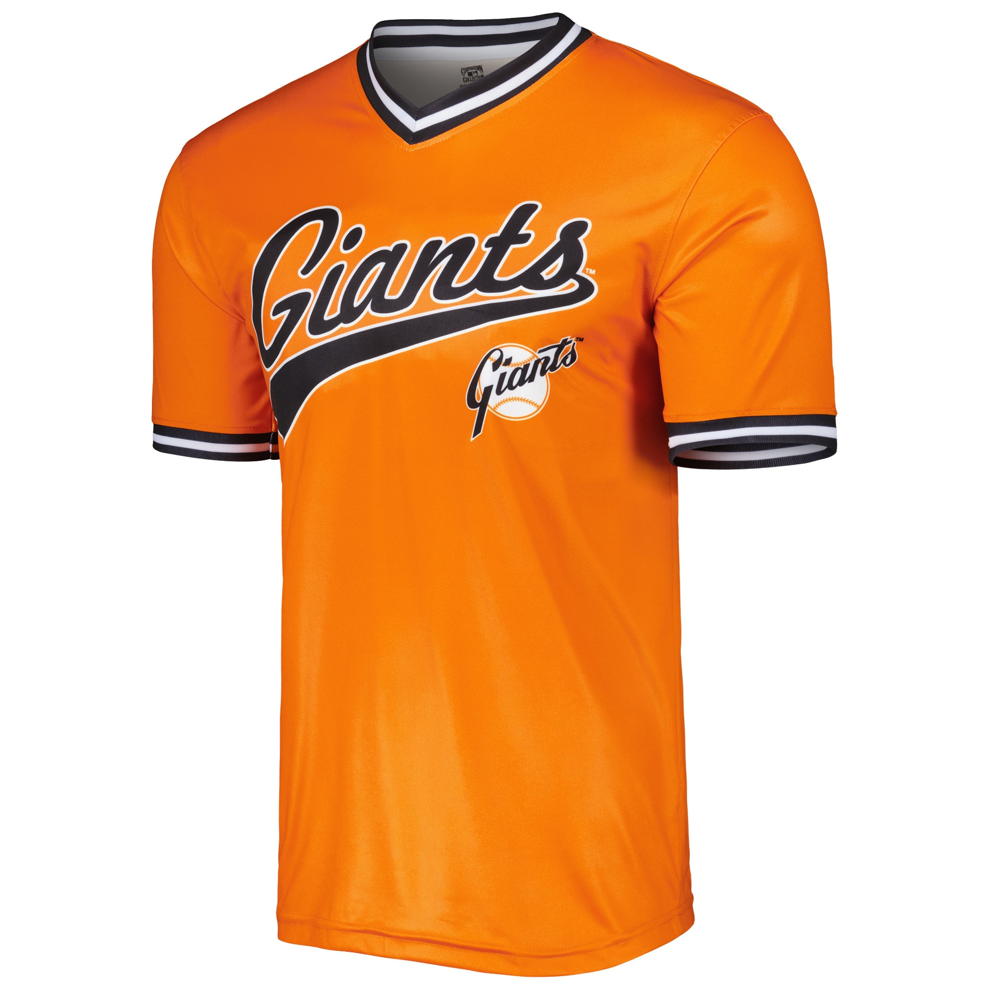 San Francisco Giants Stitches Orange Cooperstown Collection Team MLB Jersey Men's