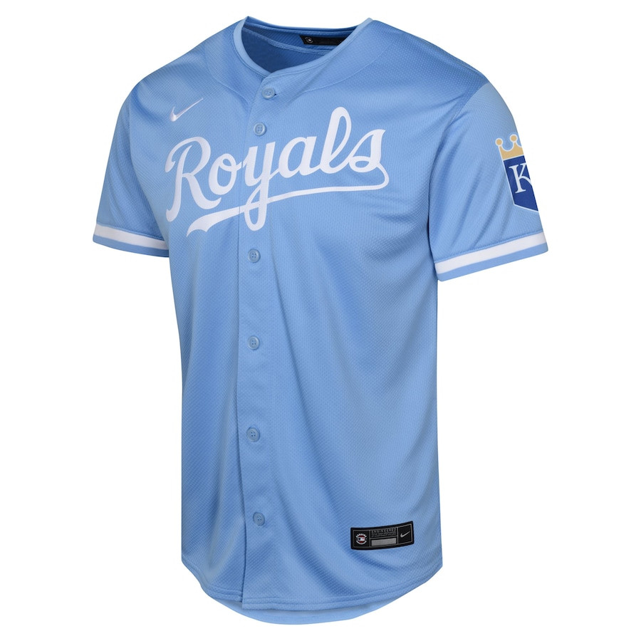 Kansas City Royals Alternate Limited Light Blue MLB Jersey Youth