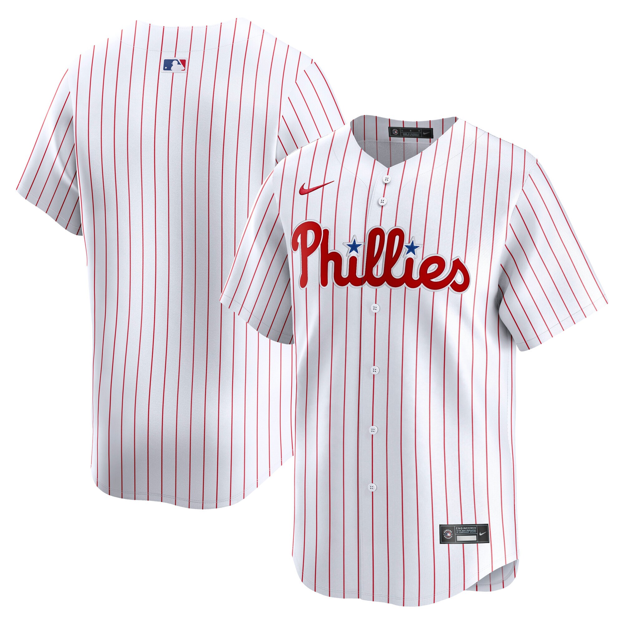 Philadelphia Phillies White Home Limited MLB Jersey Men's