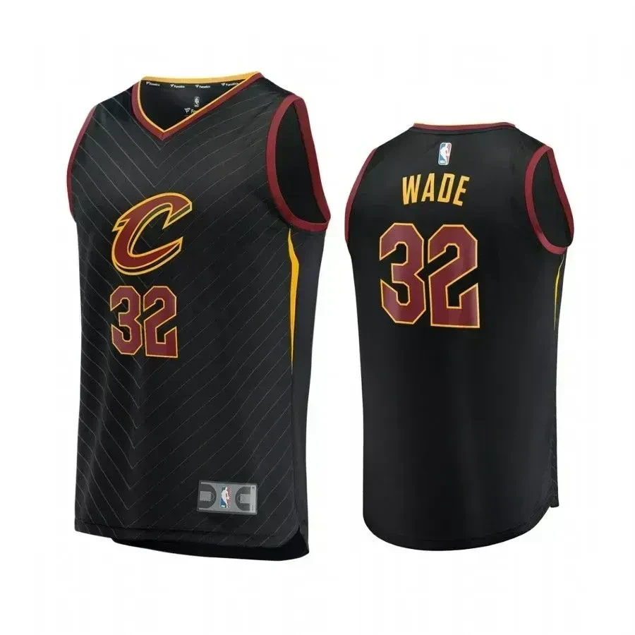Cleveland Cavaliers Dean Wade Black NBA Jersey Men's
