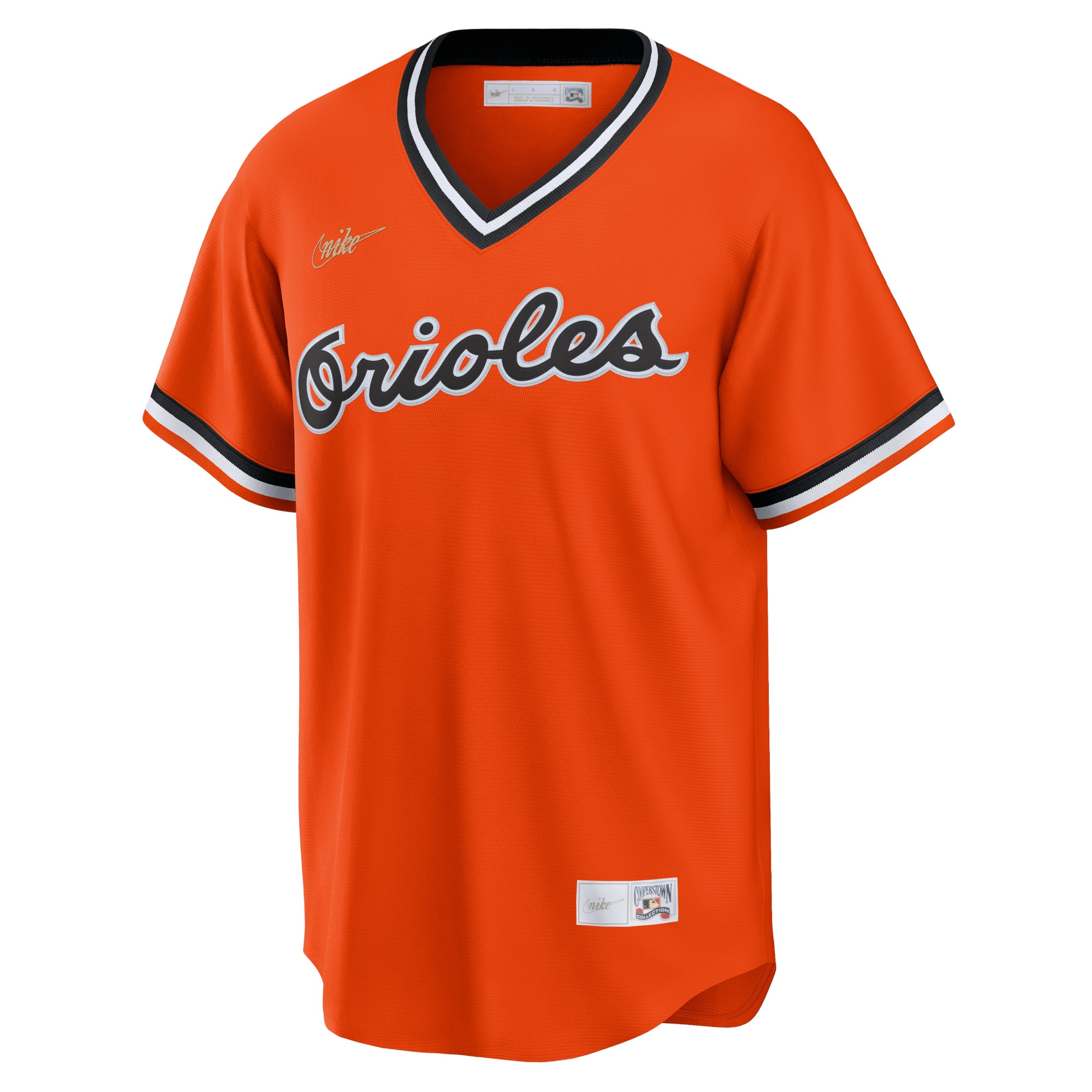 Baltimore Orioles Orange Alternate Cooperstown Collection Team MLB Jersey Men's