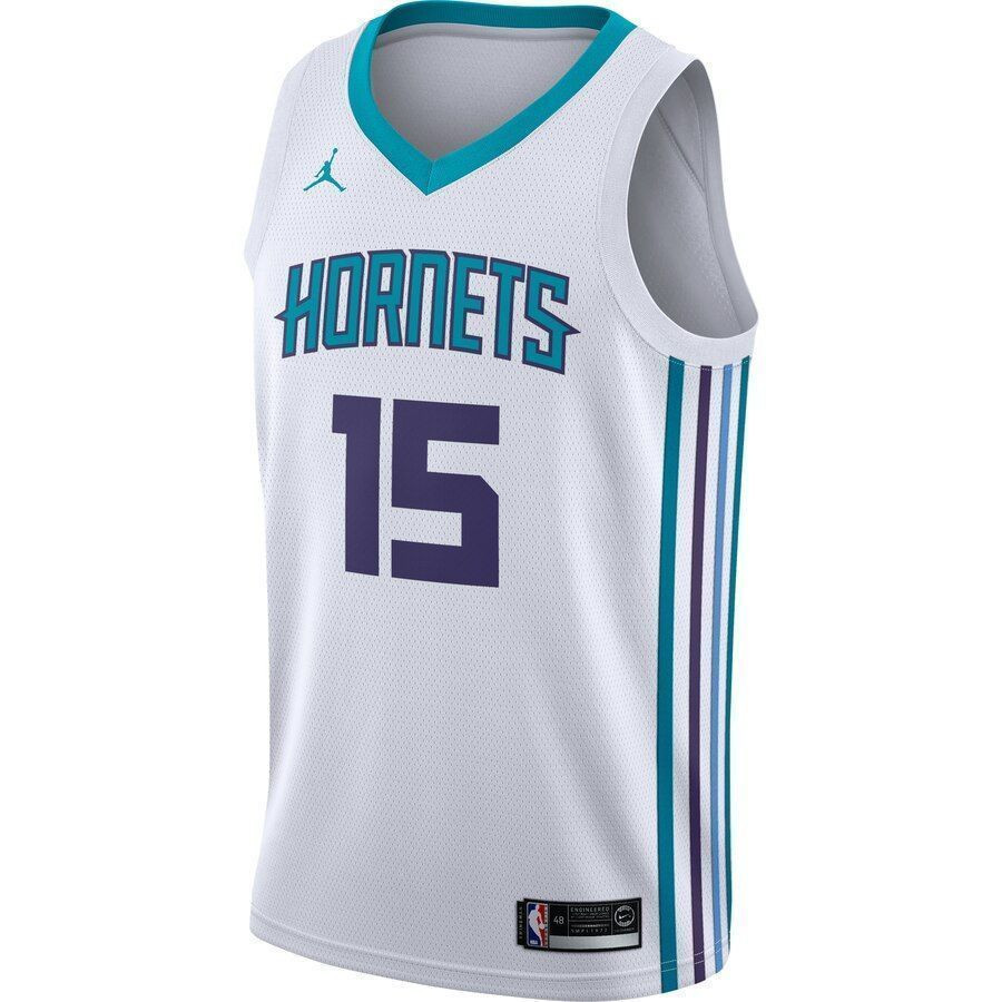 Kemba Walker Charlotte Hornets Swingman White Association Edition NBA Jersey Men's