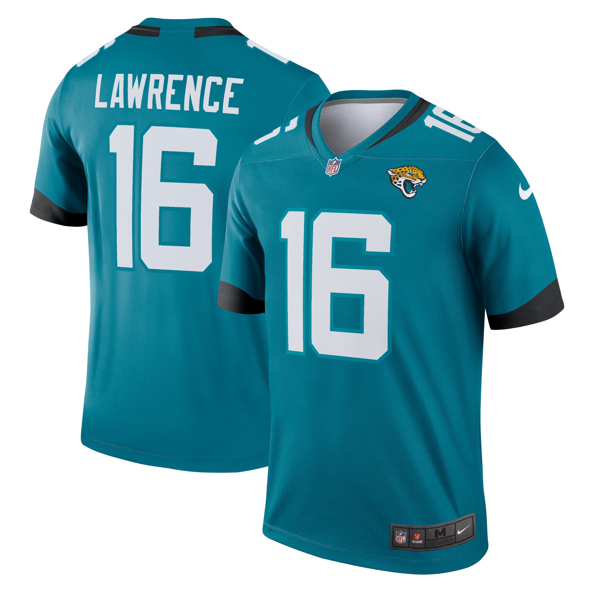 Jacksonville Jaguars Trevor Lawrence Teal Team Legend Player Performance Top NFL Jersey Men's