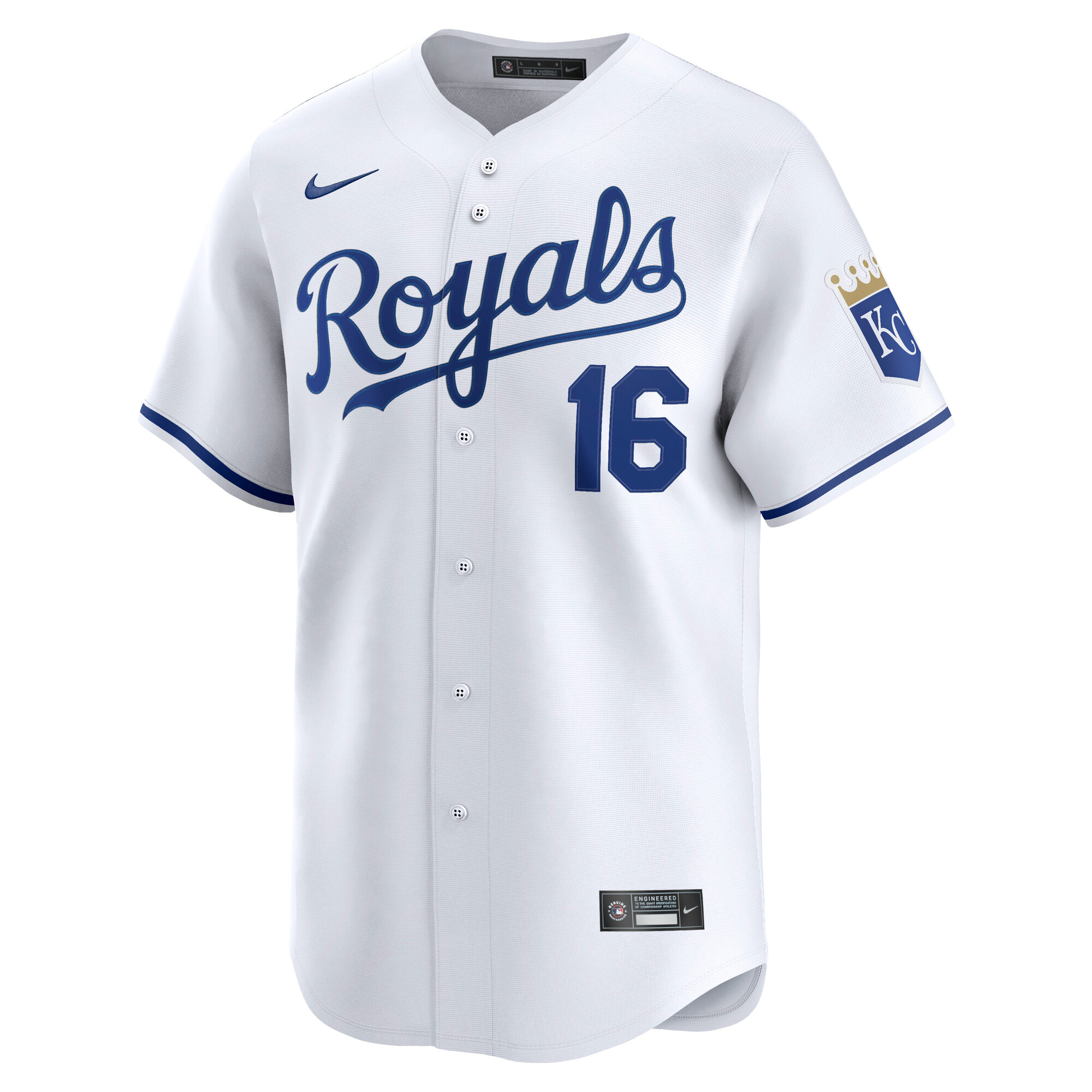 Kansas City Royals Bo Jackson White Home Limited Player MLB Jersey Men's