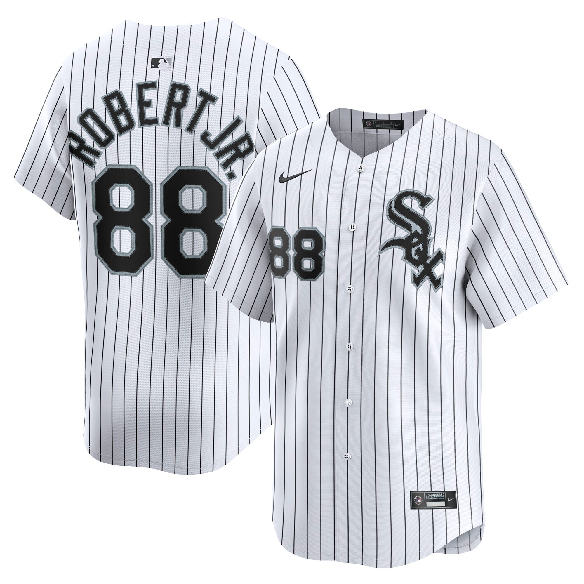 Chicago White Sox Luis Robert Jr. White Home Limited Player MLB Jersey Men's