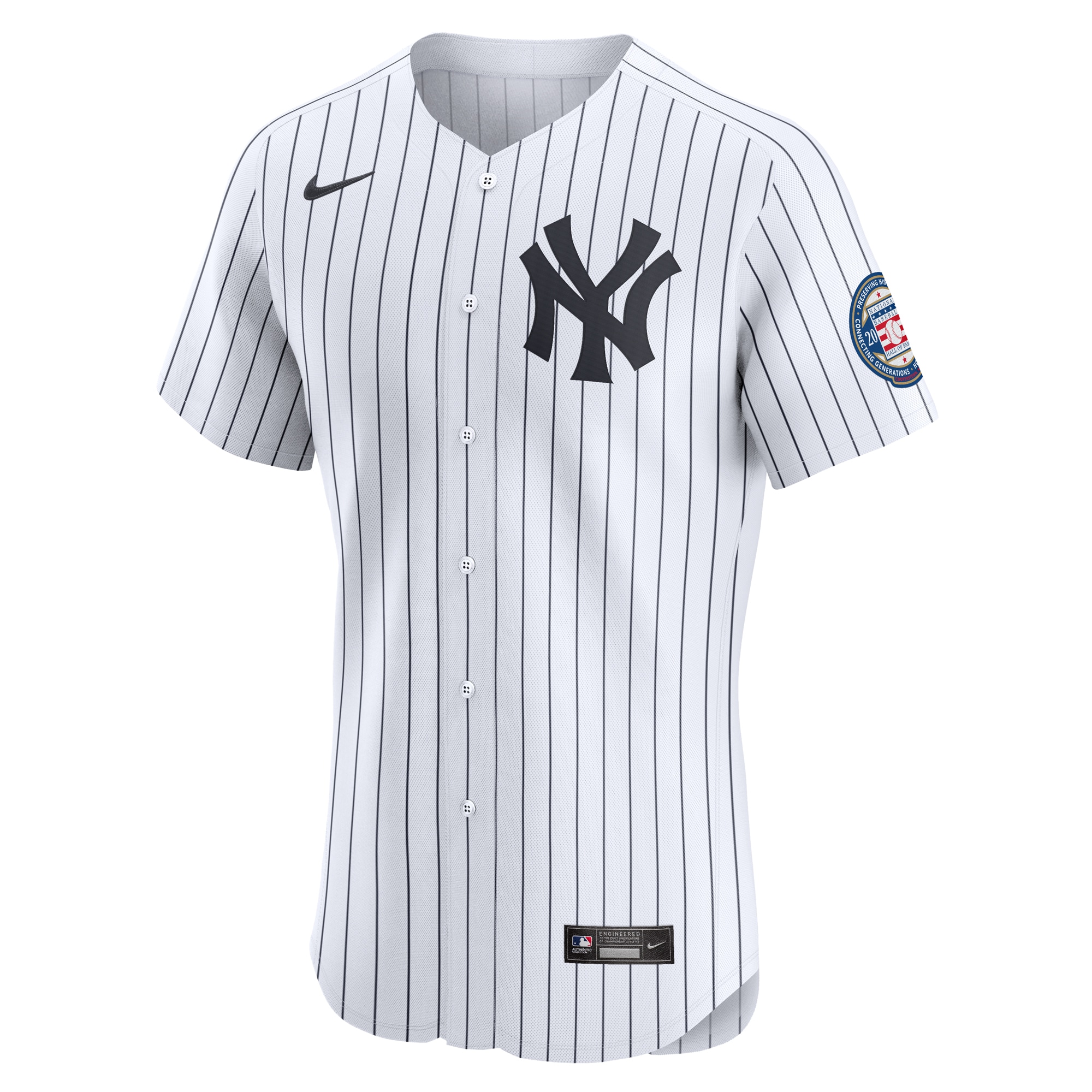 New York Yankees Derek Jeter White Home Elite MLB Jersey Men's