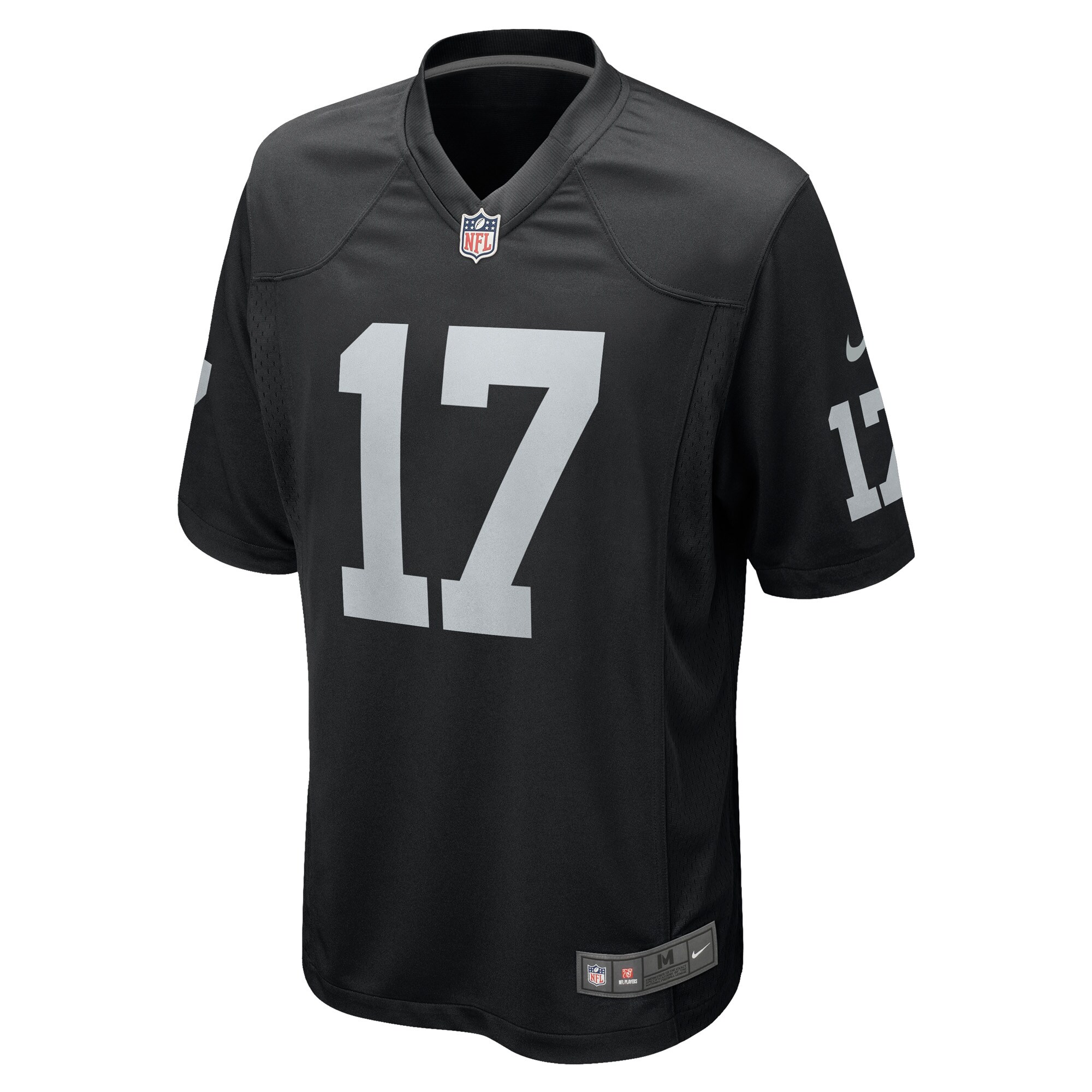 Las Vegas Raiders Davante Adams Black Game NFL Jersey Men's