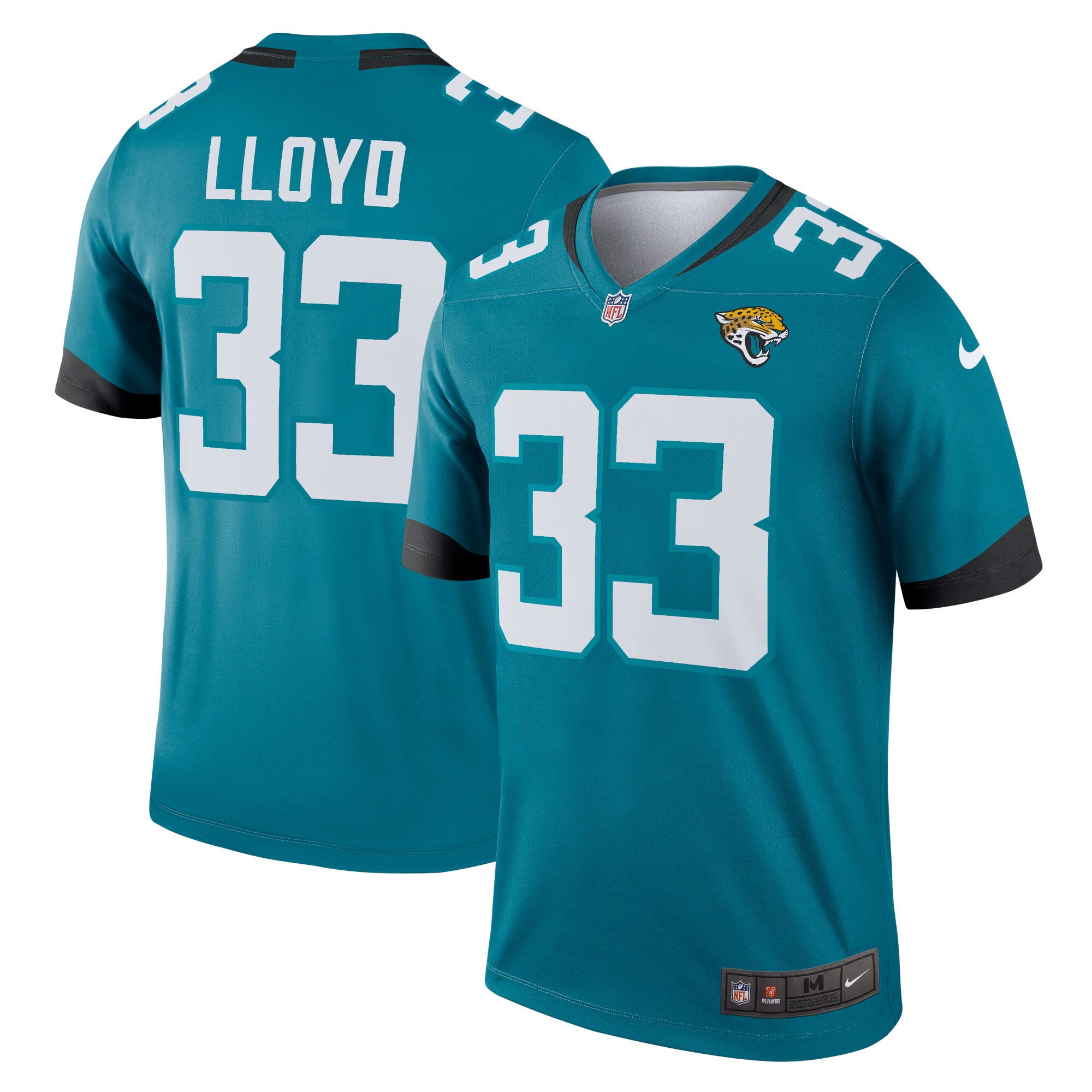 Jacksonville Jaguars Devin Lloyd Teal Team Legend Player Performance Top NFL Jersey Men's