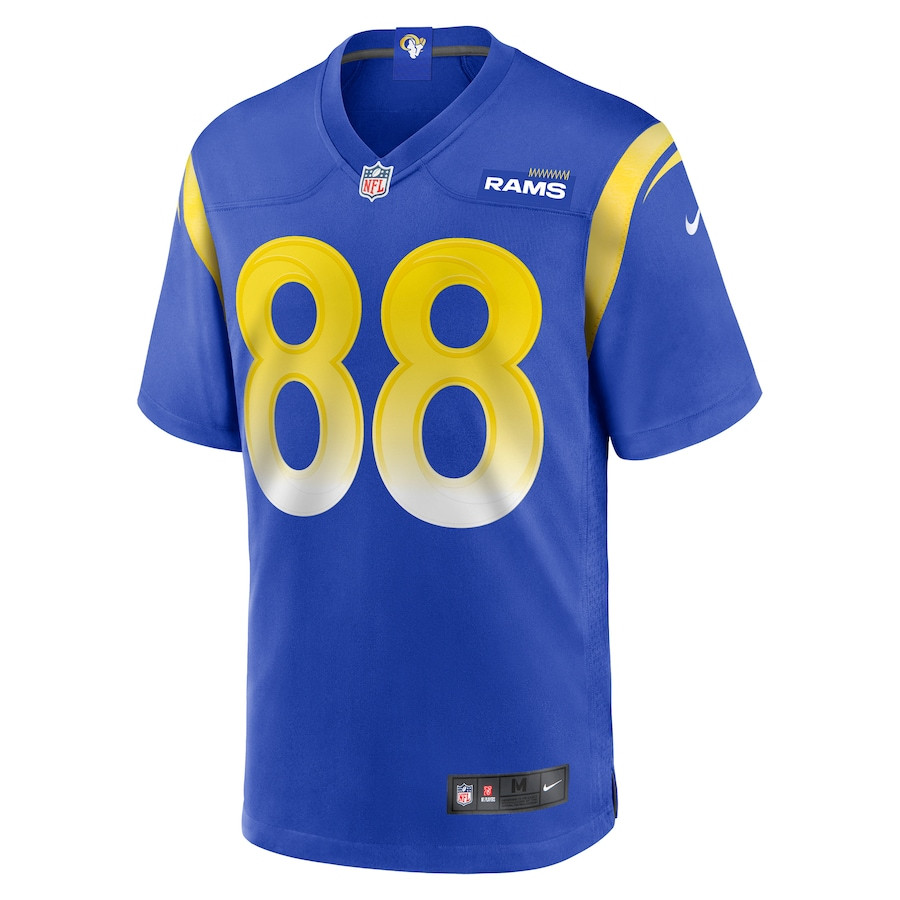 Jordan Whittington 88 Los Angeles Rams Team Game Royal NFL Jersey Men's