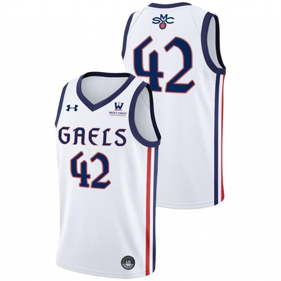 Dan Fotu 4 White Saint Mary's Gaels 2022 College NCAA Jersey Men's