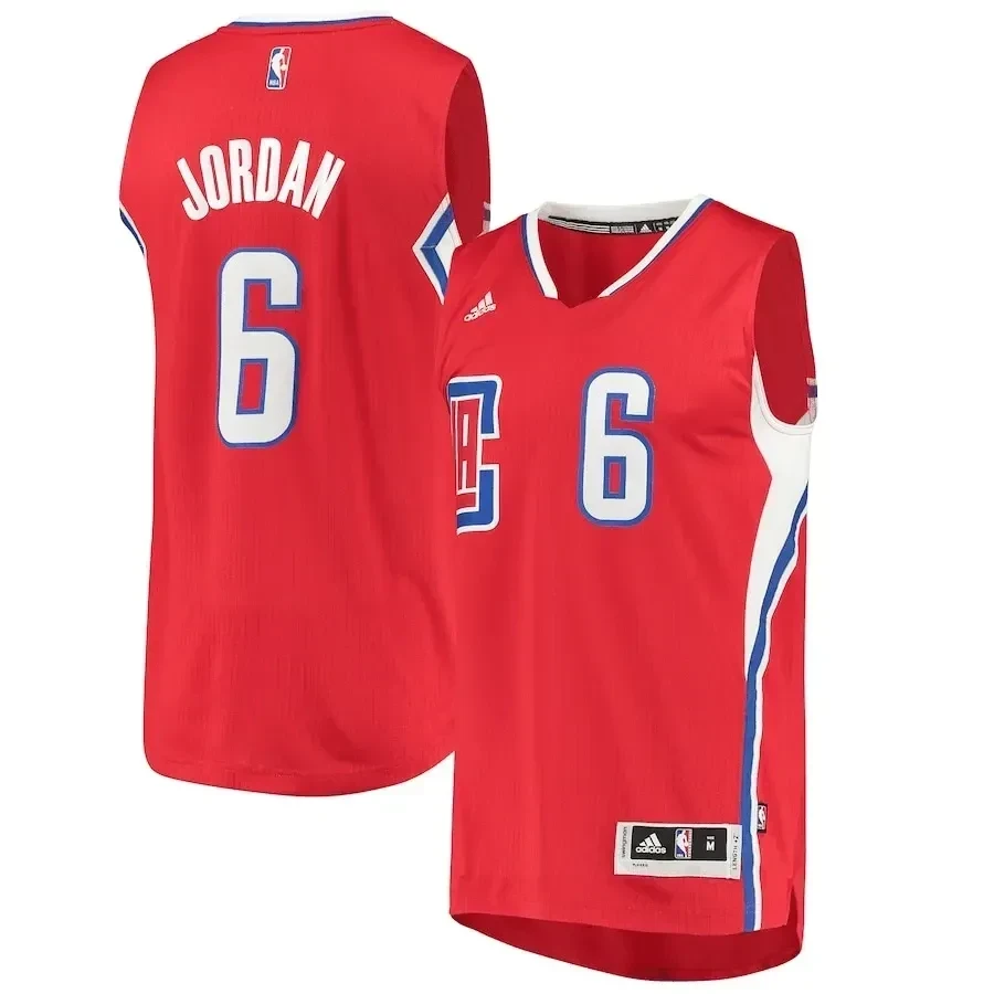 Deandre Jordan Los Angeles Clippers Swingman Red NBA Jersey Men's