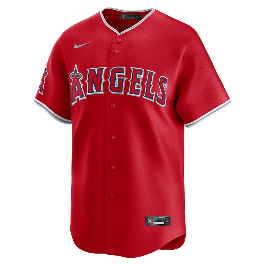 Los Angeles Angels Alternate Limited Red MLB Jersey Men's