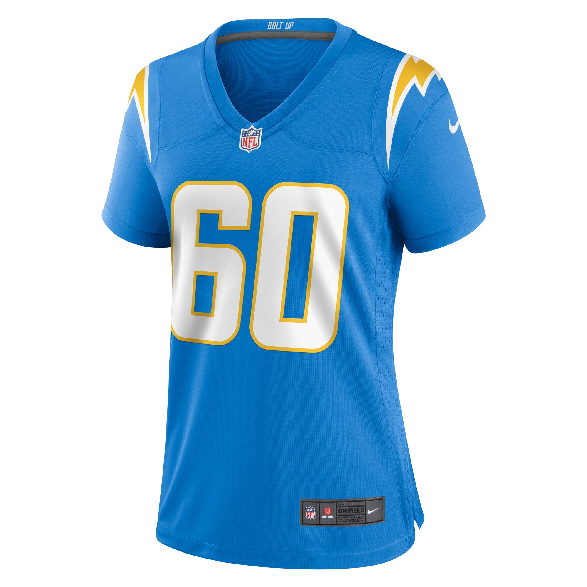 Los Angeles Chargers Bucky Williams Powder Blue Game NFL Jersey Women's