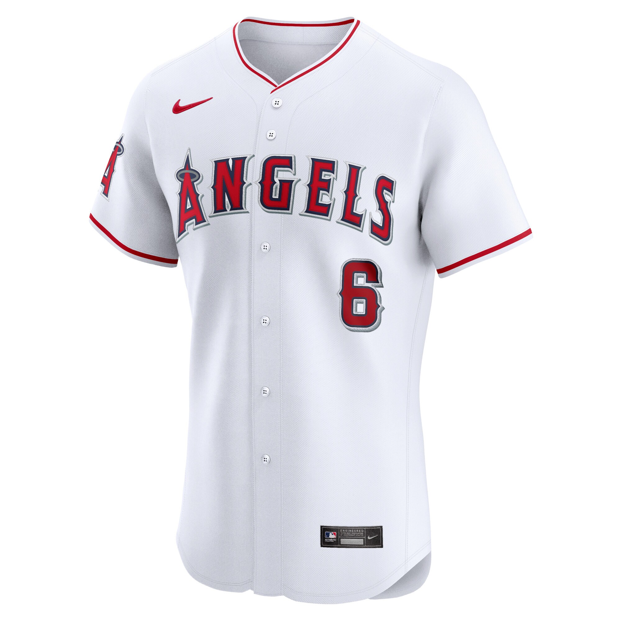 Los Angeles Angels Anthony Rendon White Home Elite Player MLB Jersey Men's