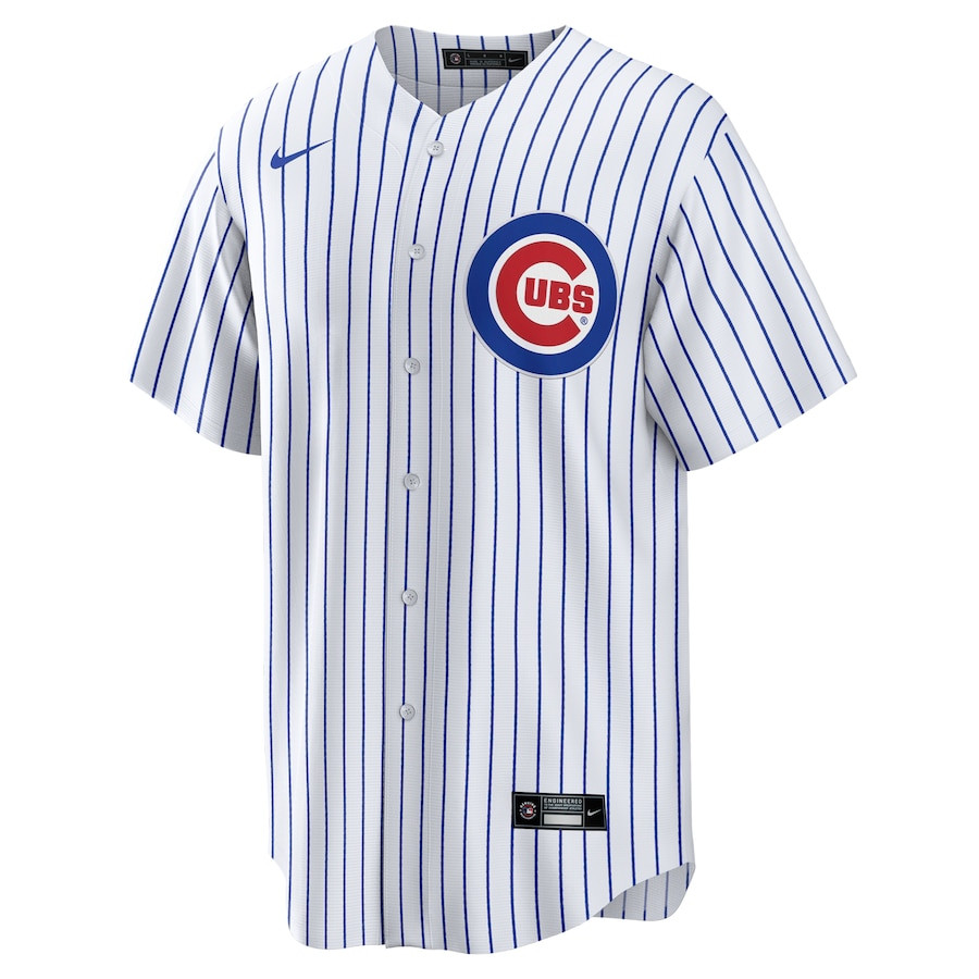 Kyle Tucker 30 Chicago Cubs Home Player White MLB Jersey Men's