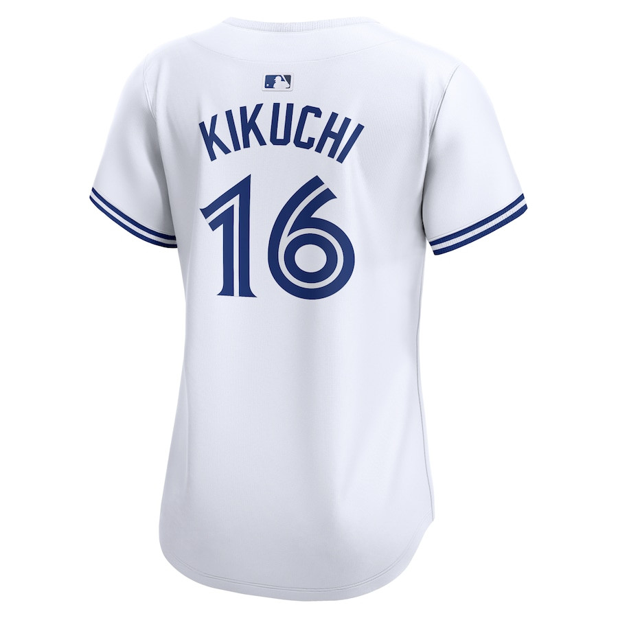 Yusei Kikuchi 16 Toronto Blue Jays Home Limited Player White MLB Jersey Women's