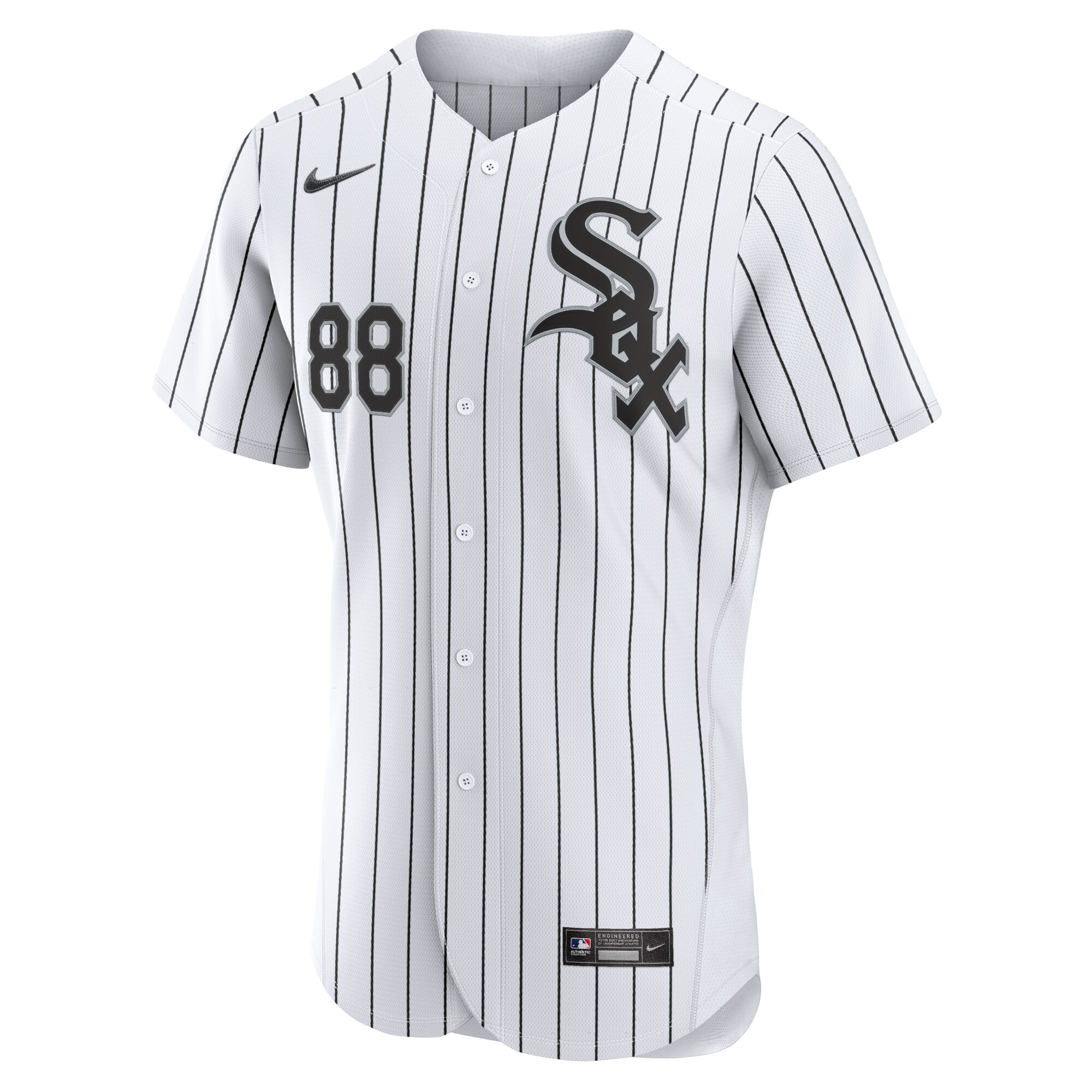 Chicago White Sox Luis Robert White/Black Home Player MLB Jersey Men's