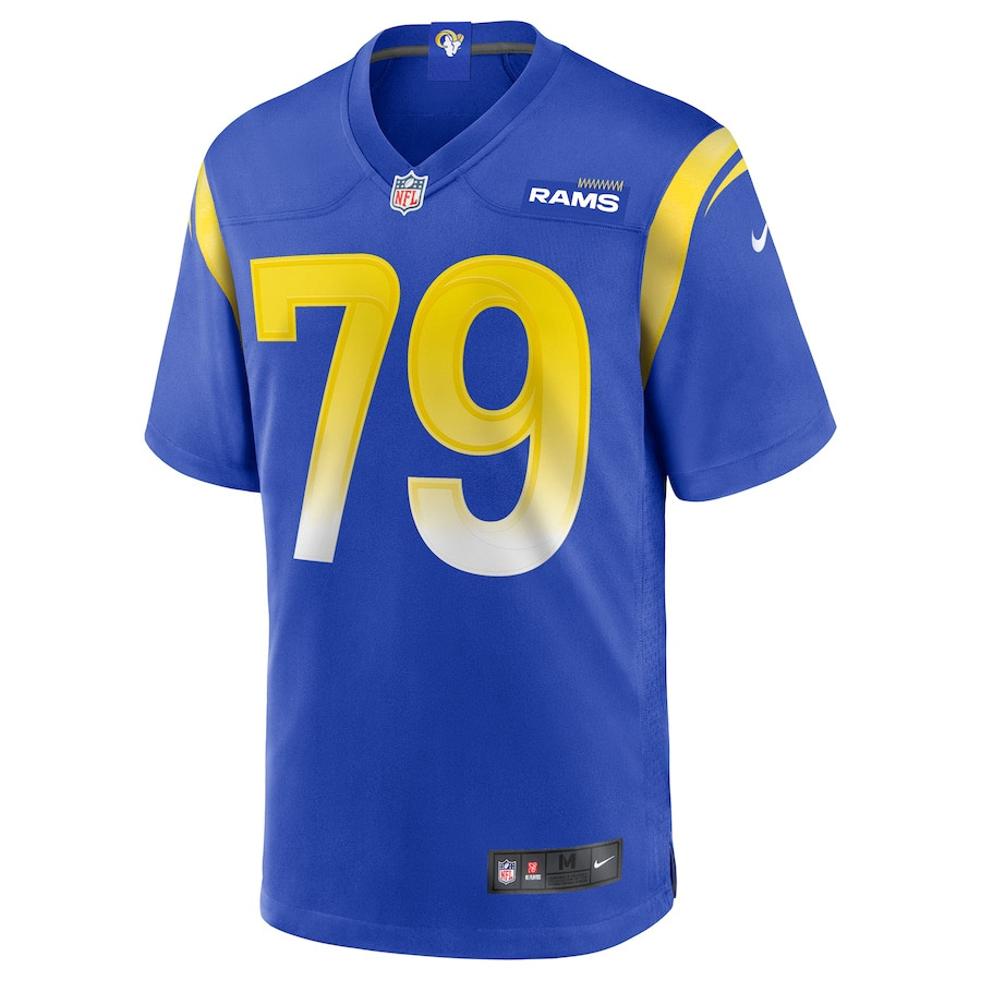 Rob Havenstein 79 Los Angeles Rams Game Royal NFL Jersey Men's
