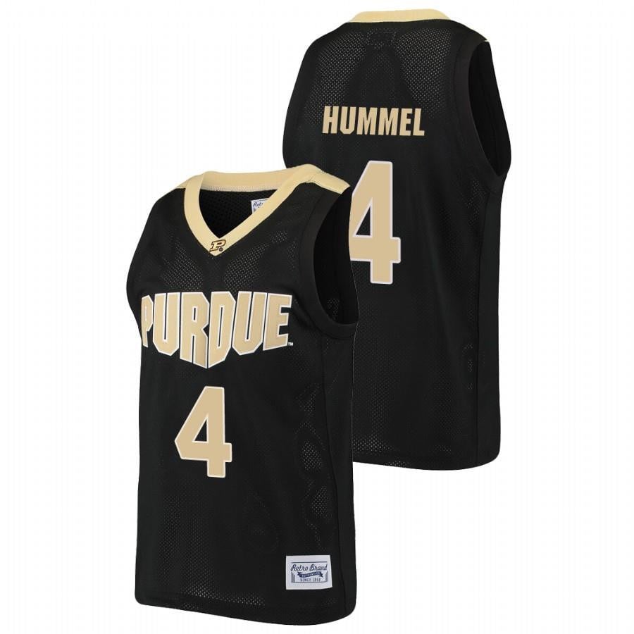 Robbie Hummel Purdue Boilermakers Black NCAA Jersey Men's