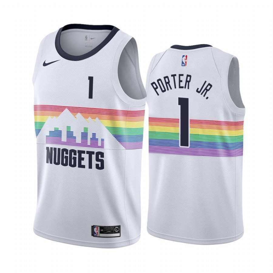 Denver Nuggets Michael Porter Jr. 1 City Edition NBA Jersey Men's