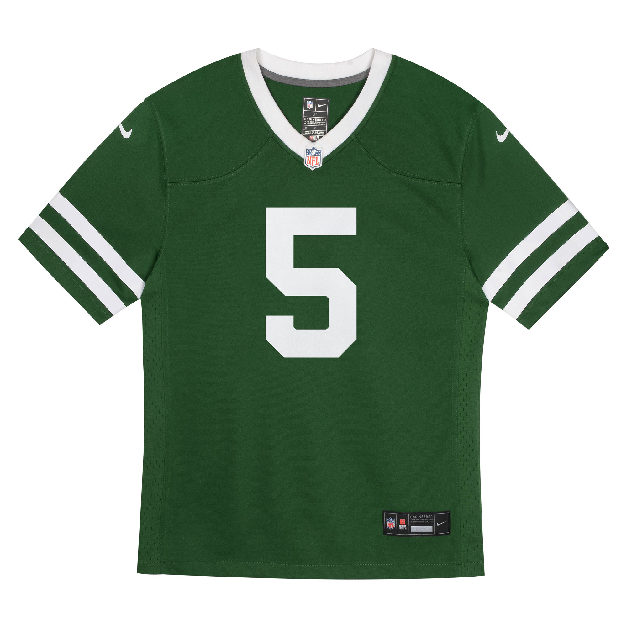 Infant New York Jets Garrett Wilson Legacy Green Game NFL Jersey Men's