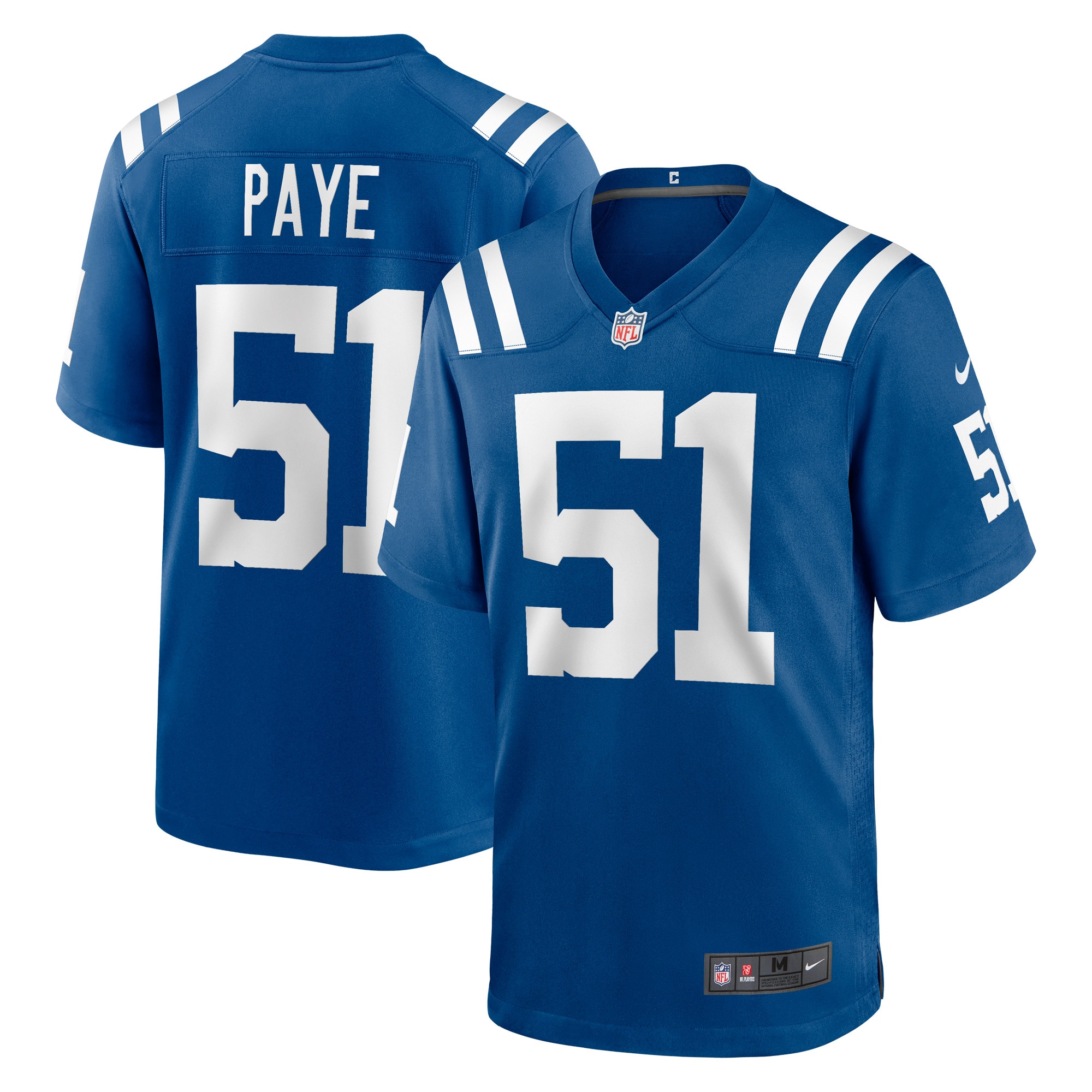 Indianapolis Colts Royal Game NFL Jersey Men's