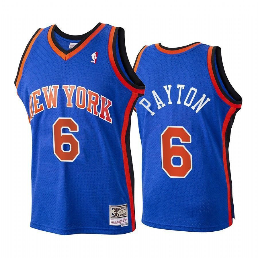Elfrid Payton New York Knicks Hardwood Classics Blue NBA Jersey Youth
