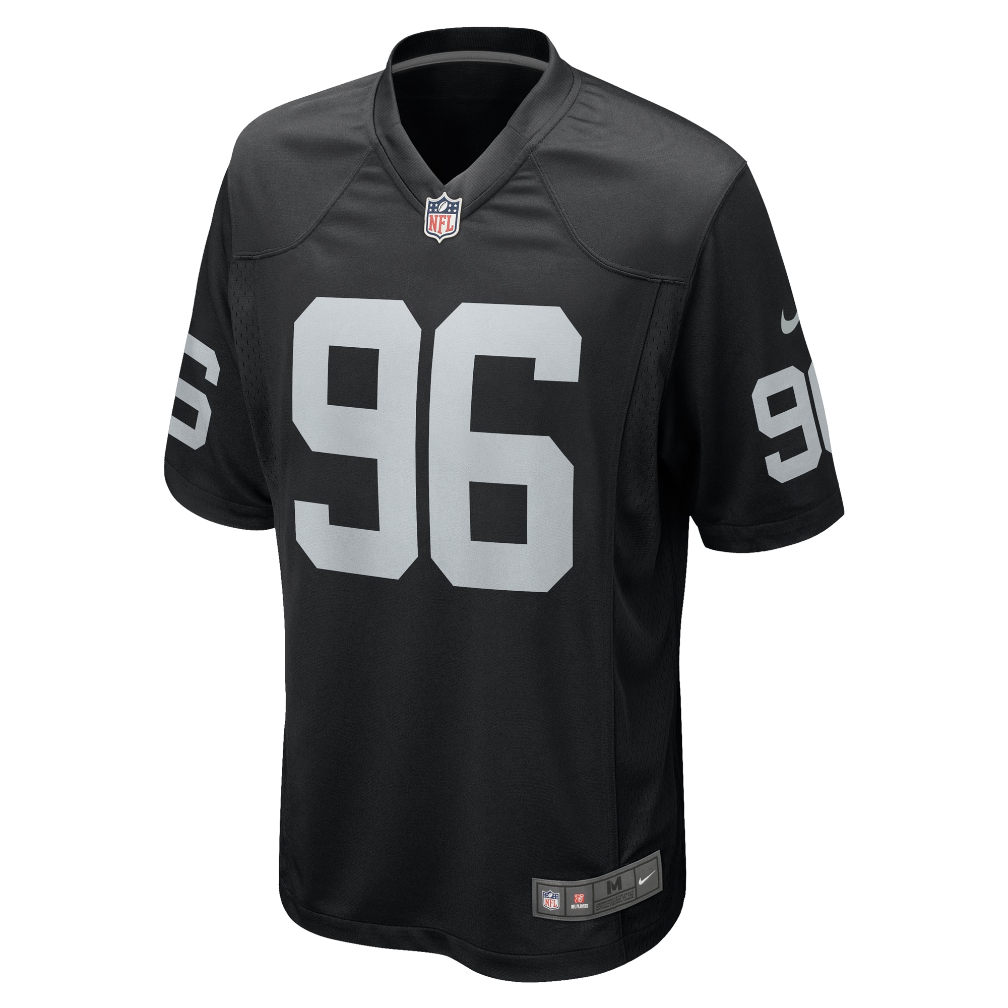 Las Vegas Raiders Isaac Rochell Black Team Game NFL Jersey Men's