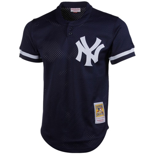 New York Yankees Don Mattingly Mitchell Ness Navy 1995 Cooperstown Collection Mesh Batting Practice MLB Jersey Men's