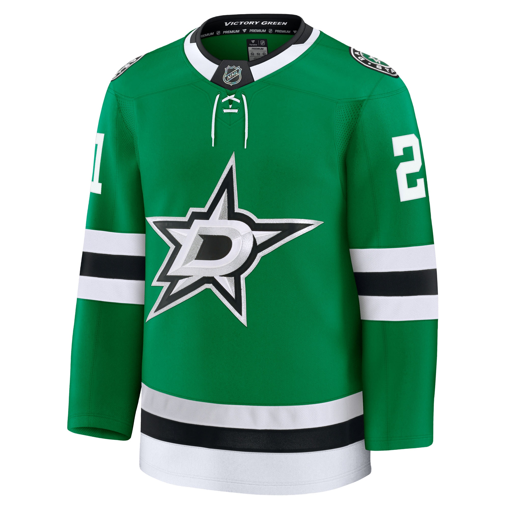 Dallas Stars Jason Robertson Kelly Green Home Premium NHL Jersey Men's