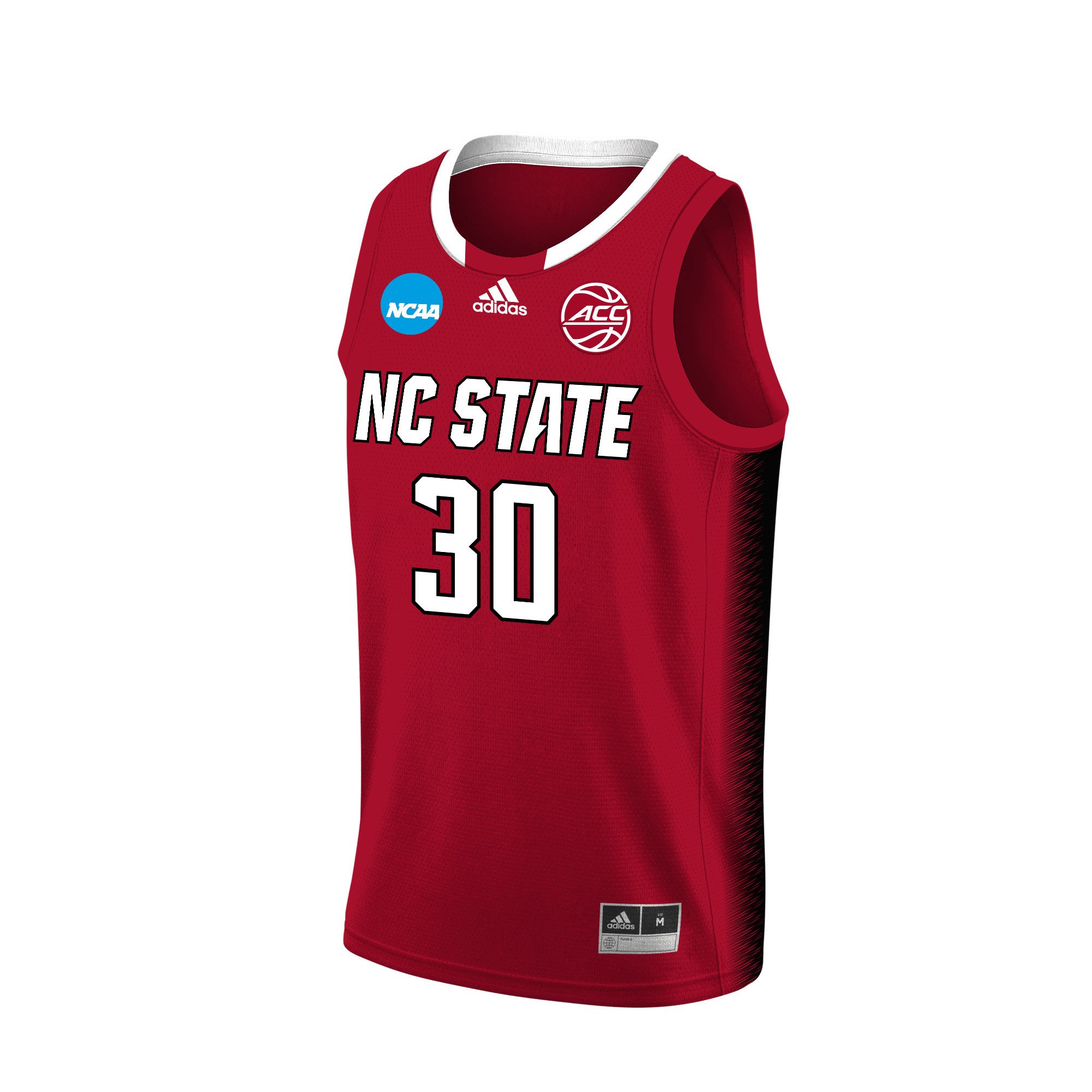 DJ Burns Jr. 30 NC State Wolfpack 2024 Red Unisex NCAA Jersey Unisex