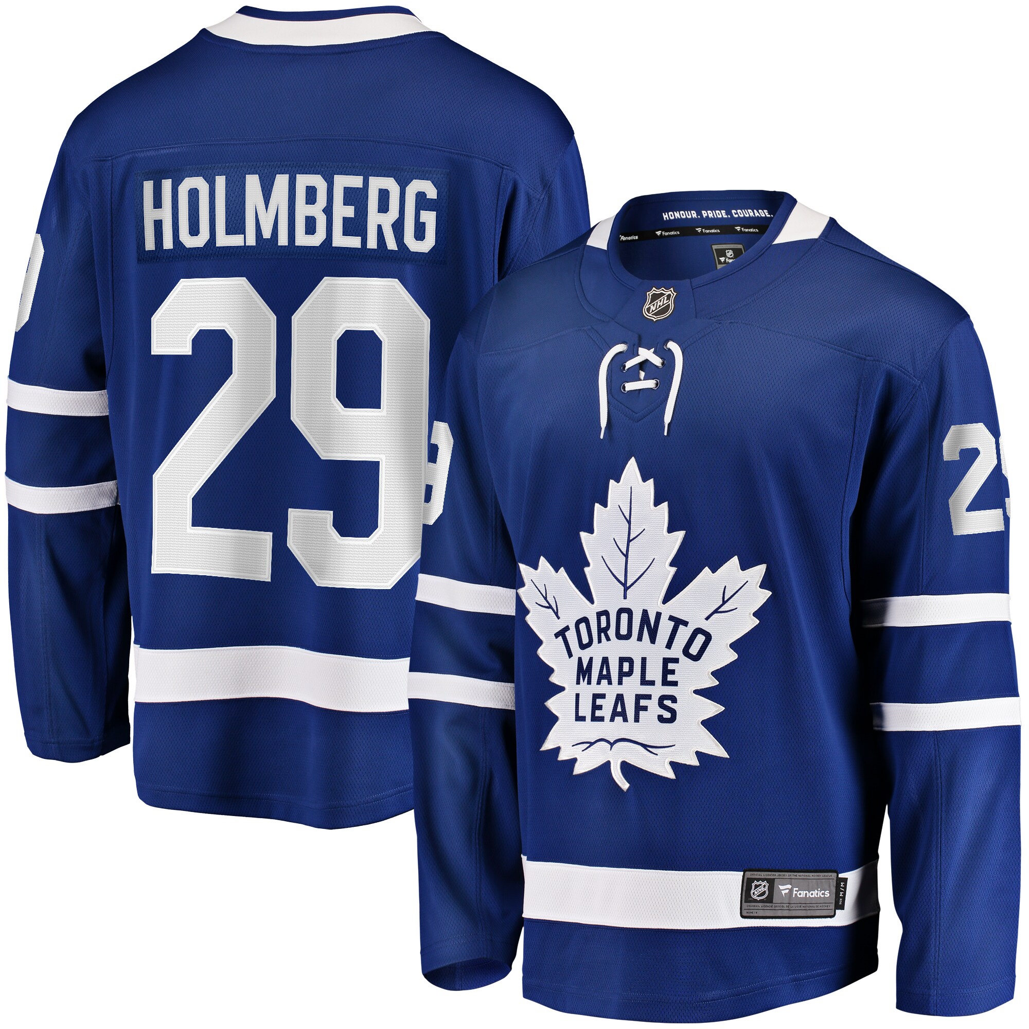 Toronto Maple Leafs Pontus Holmberg Blue Home Premier Breakaway Player NHL Jersey Men's