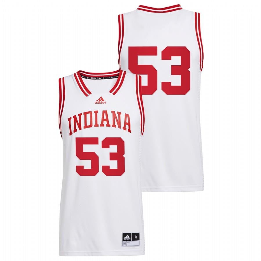 Tamar Bates 5 White Indiana Hoosiers 2022 College Reverse Retro NCAA Jersey Men's