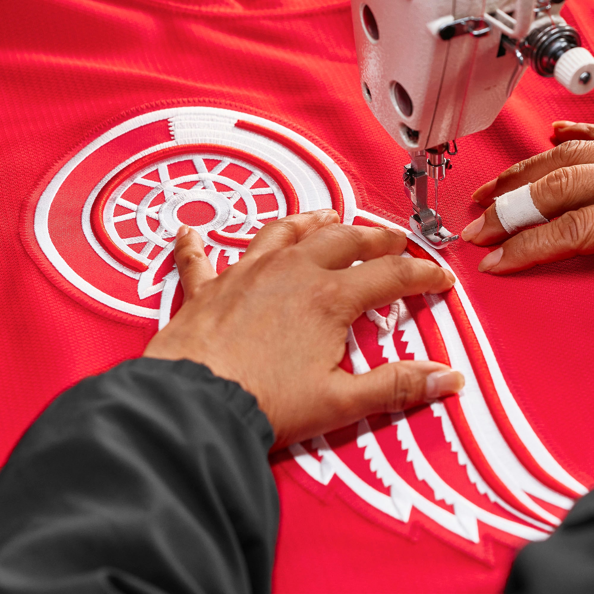 Detroit Red Wings Red Home Pro Custom NHL Jersey Men's