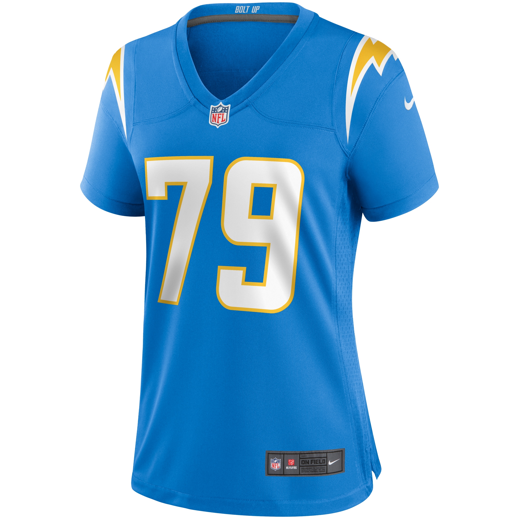 Los Angeles Chargers Trey Pipkins III Powder Blue Game NFL Jersey Women's