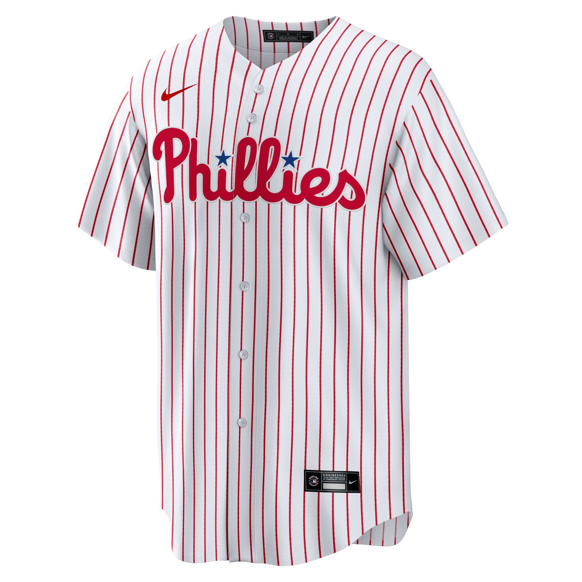 Philadelphia Phillies Bryson Stott White Player MLB Jersey Men's