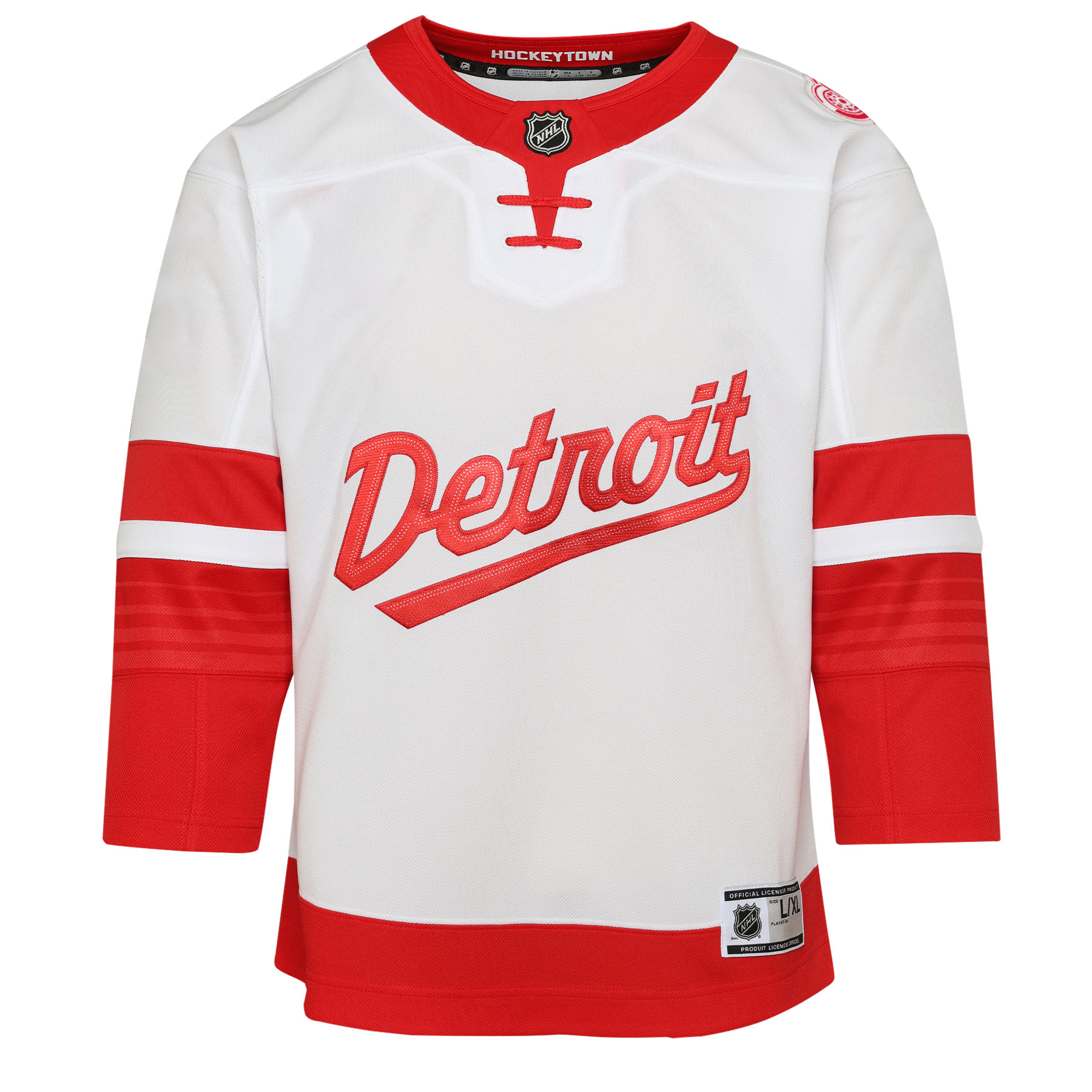 Detroit Red Wings White 2025 Stadium Series Premier NHL Jersey Youth